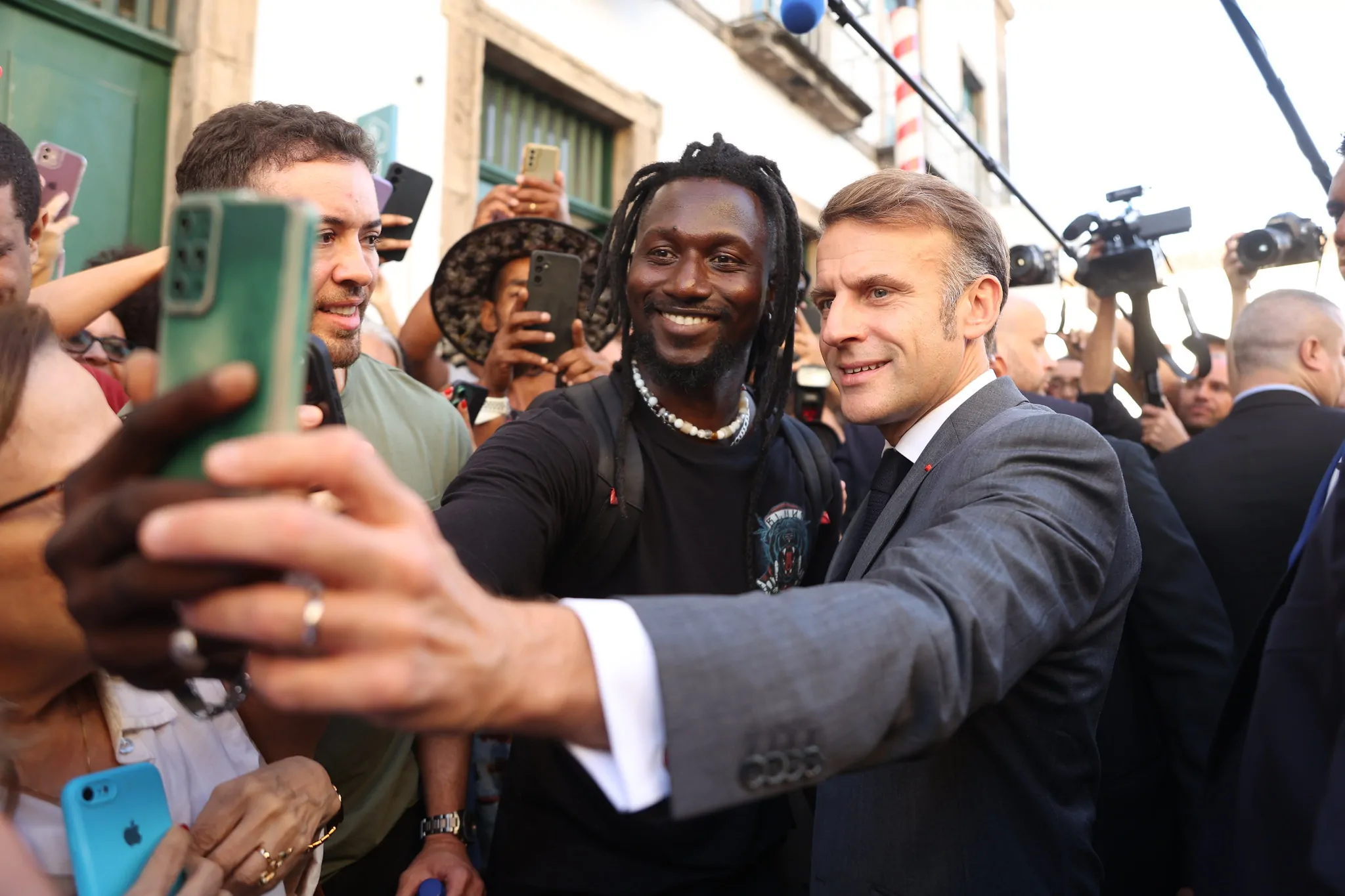 Fotos - Emmanuel Macron abre o Festival Nosso Futuro Brasil-França