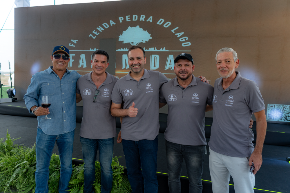 Adriano Rangel, Modezil Cerqueira, Alexandre Oliveira, Edson Figueiredo e Mário Callegaro