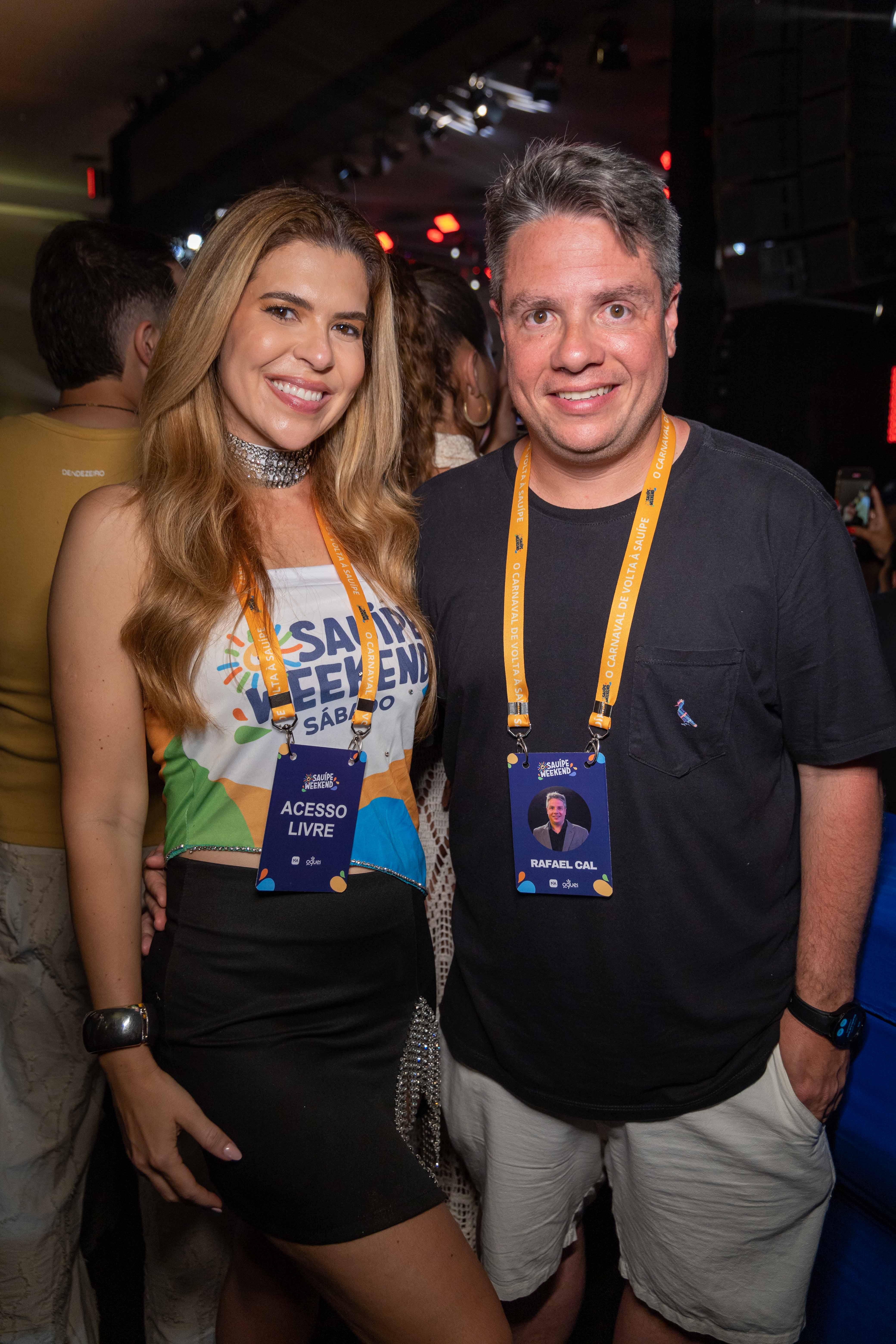 Fernanda Lins Cal e Rafa Cal