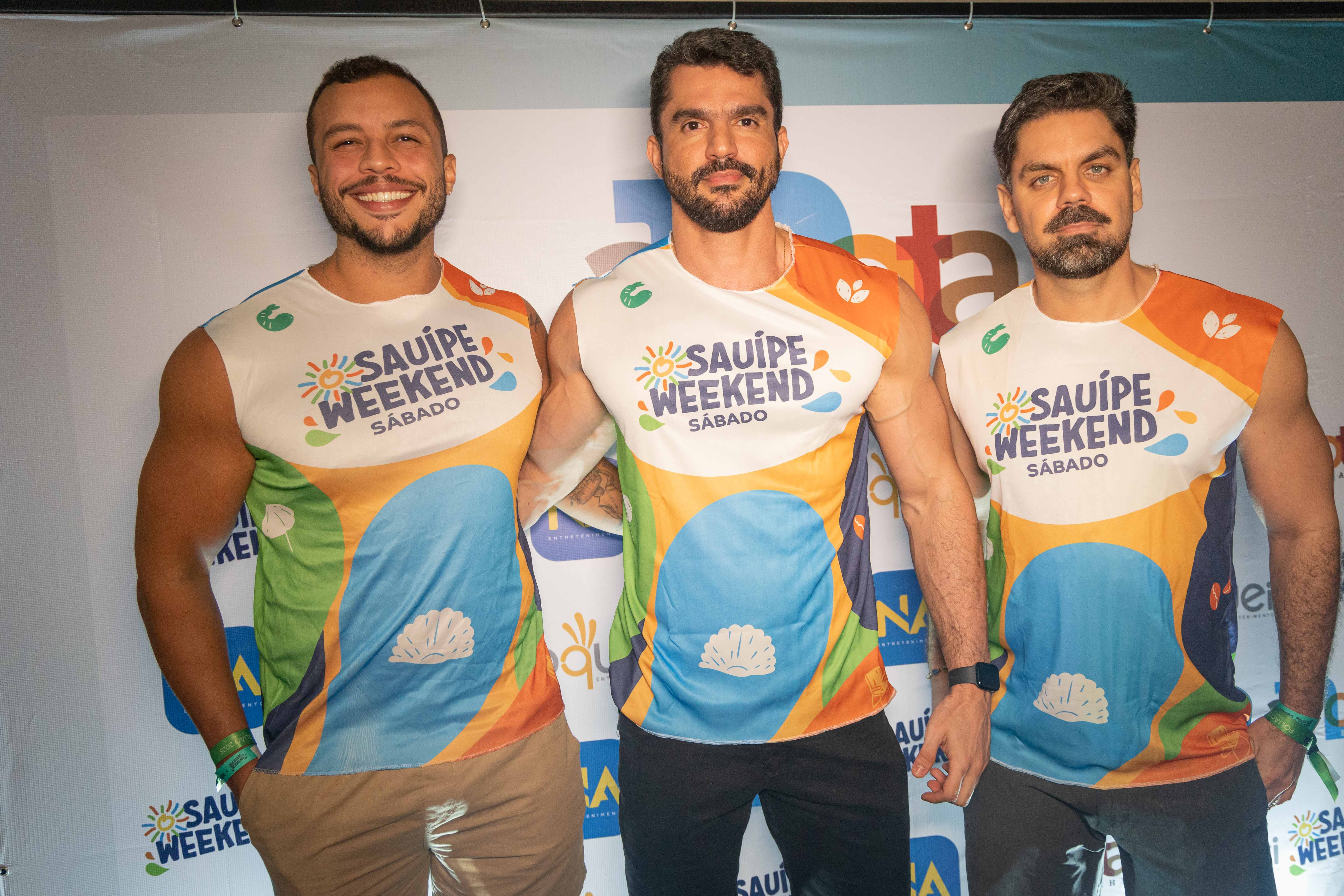 Gabriel Telles, Alan Miranda e Philip Lima