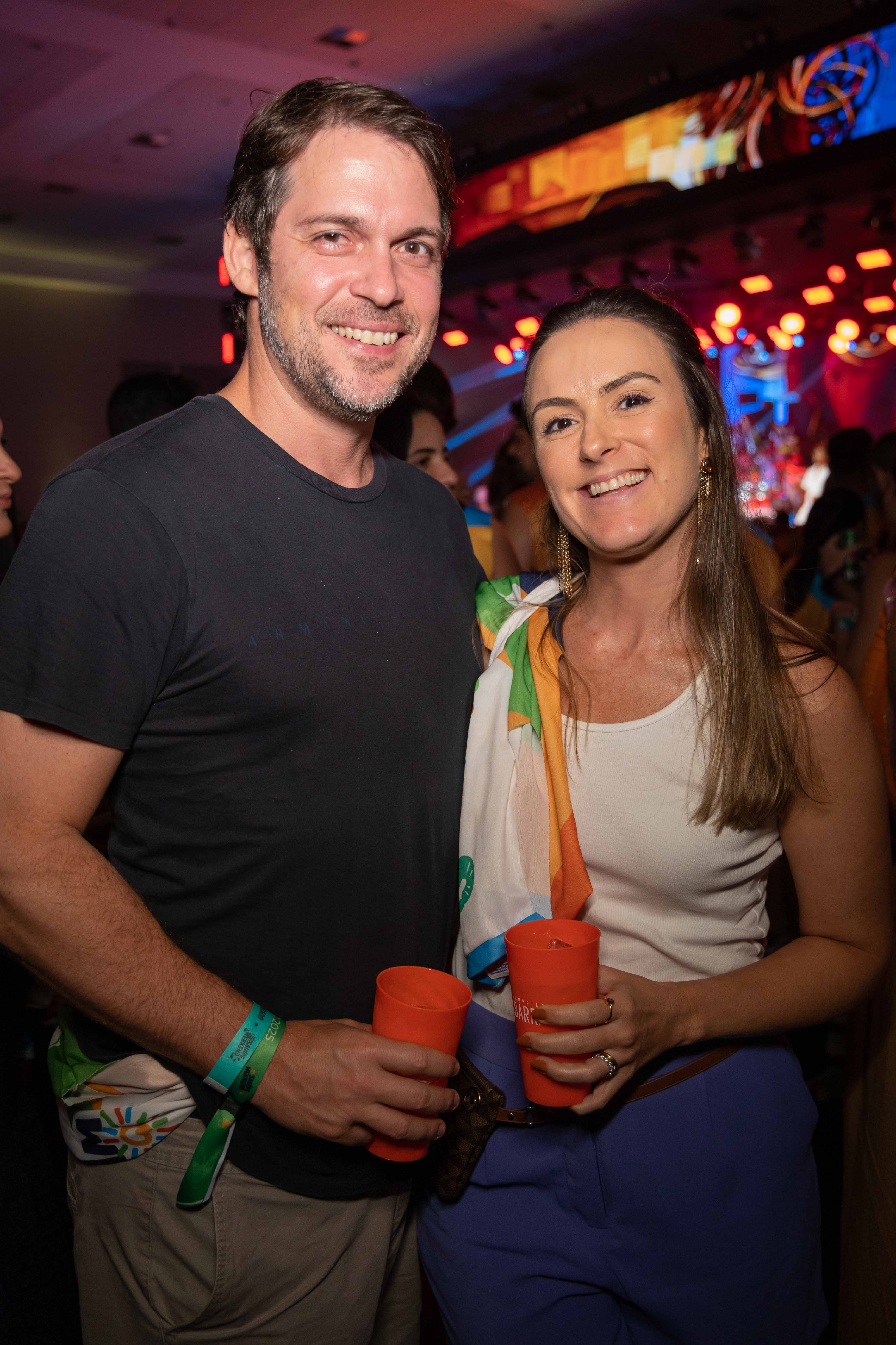 Igor Berbert e Manuela Messeder