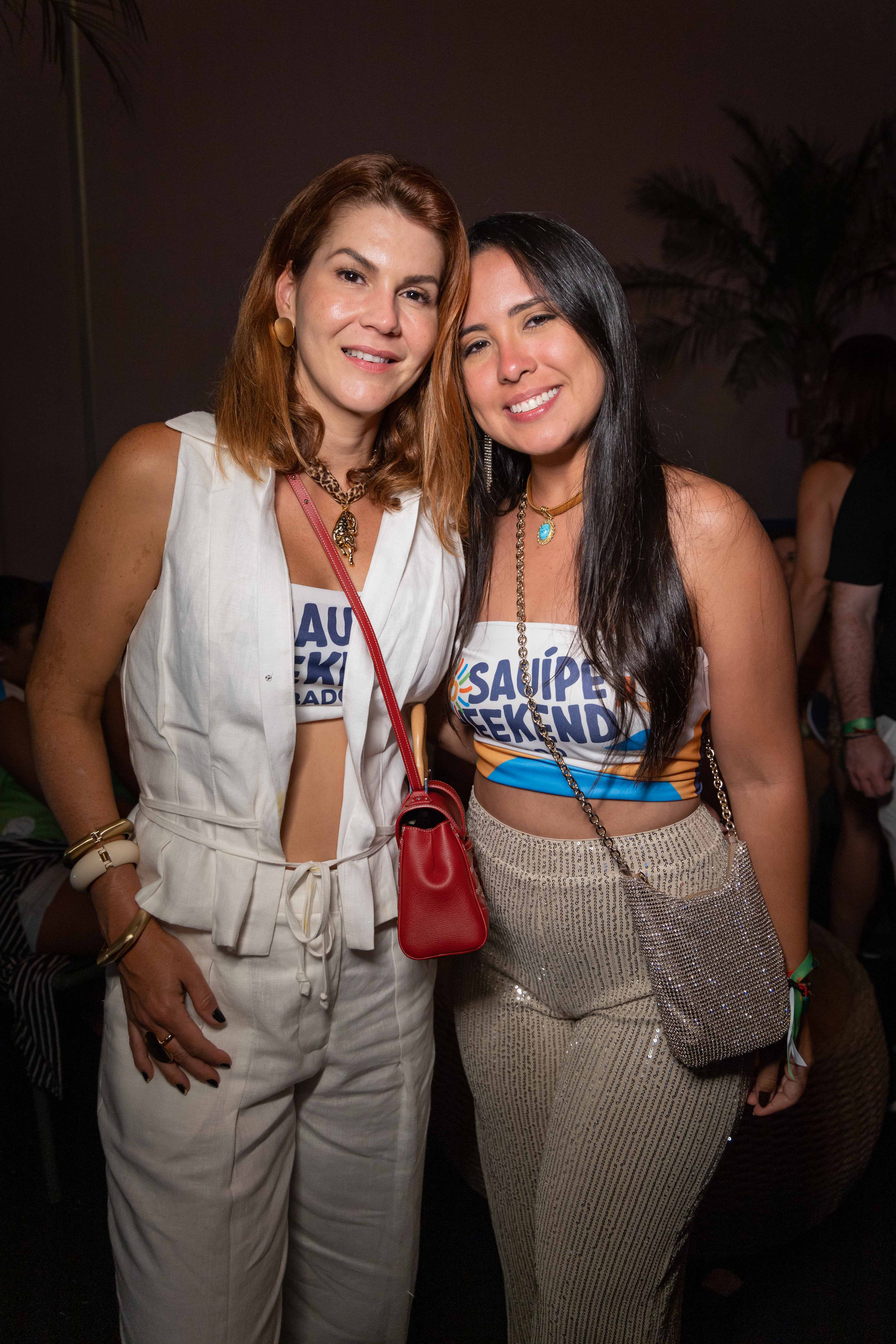 Manu Moscoso e Pamella Tuyuty