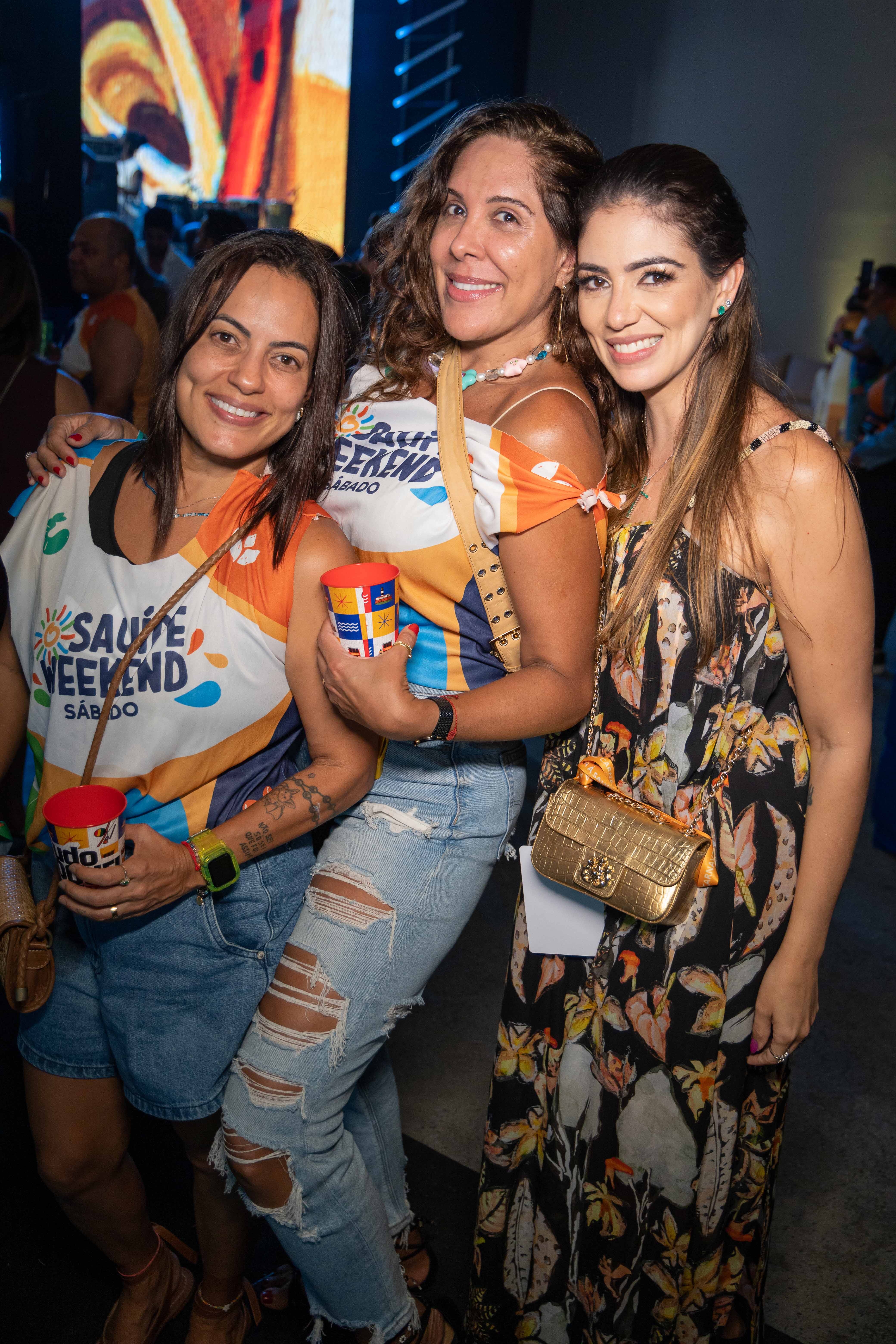 Mila Moraes, Sheila Varela e Ju Tavares