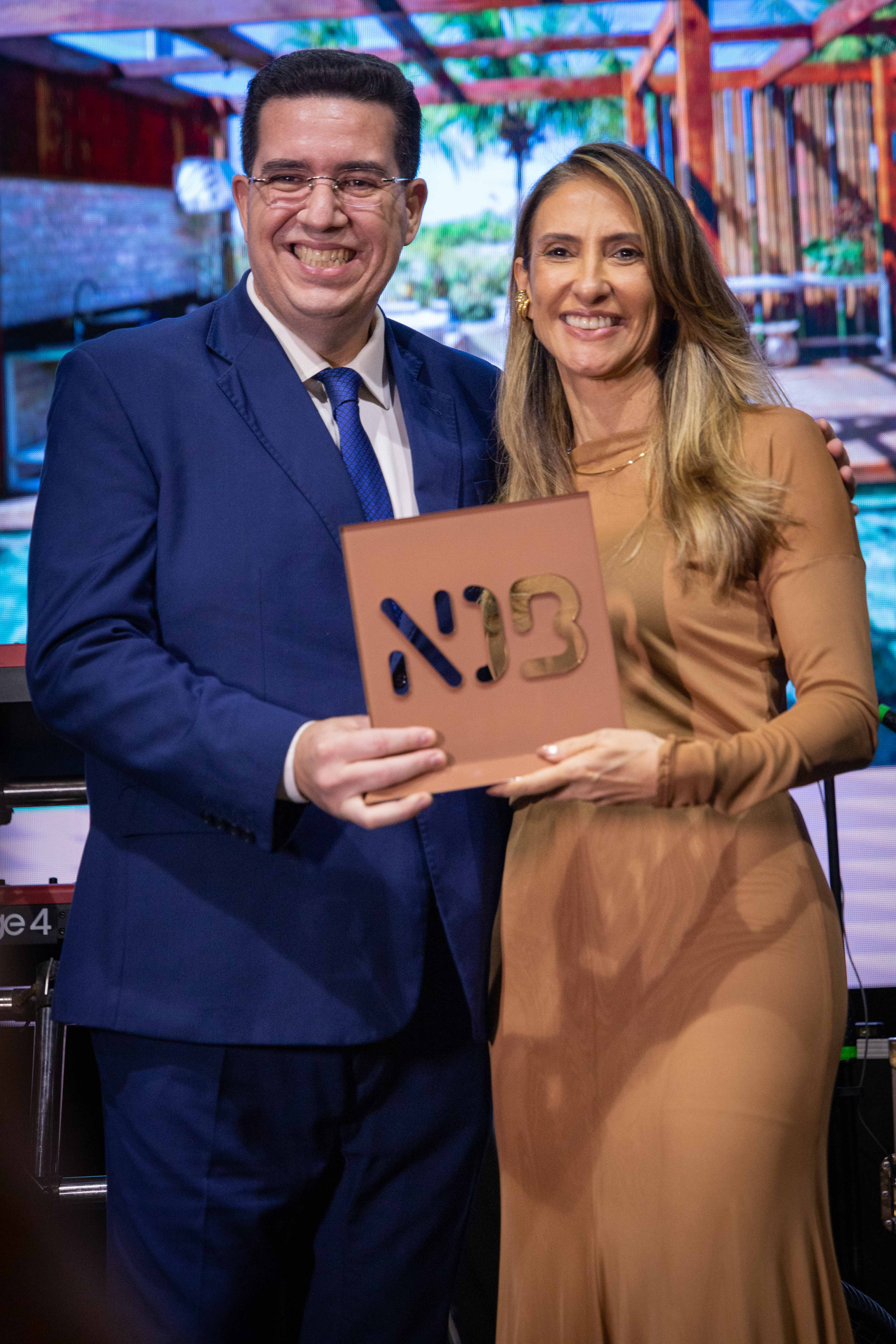 Cláudio Valverde e Tatiana Melo