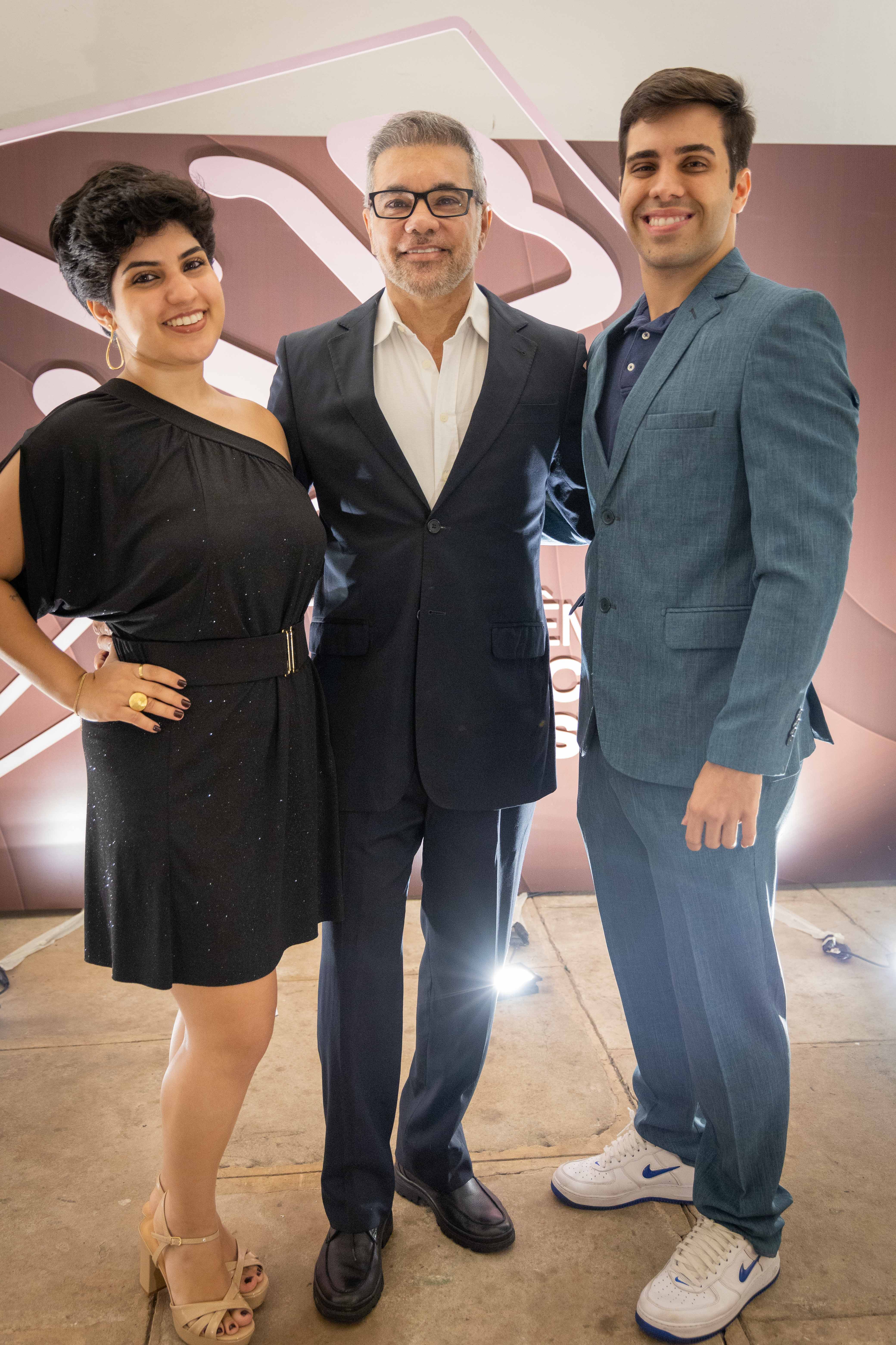 Luana, Luciano e Luca Dórea