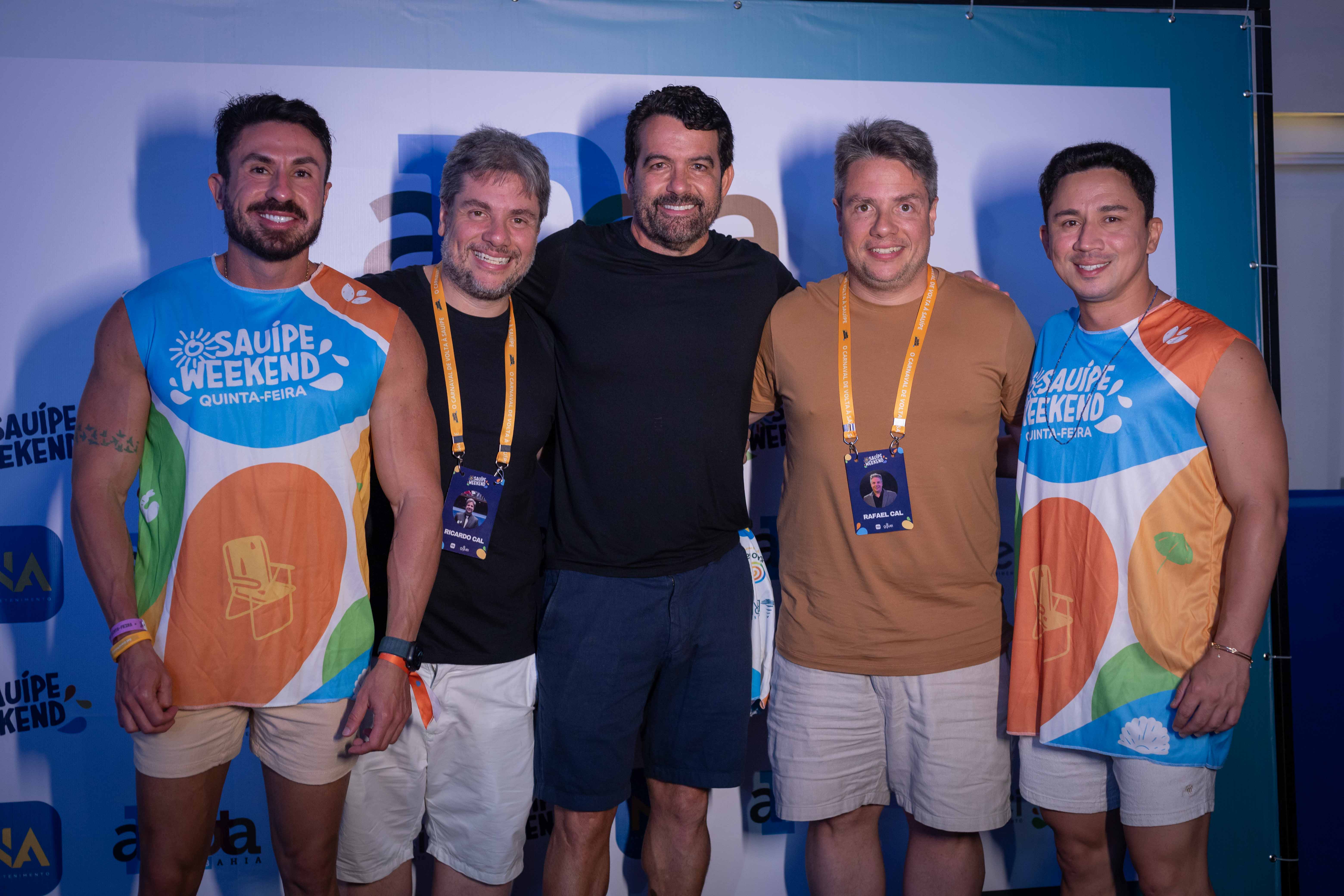Renato Franca, Rick Cal, Rafael Cal e Tamyr Mota 