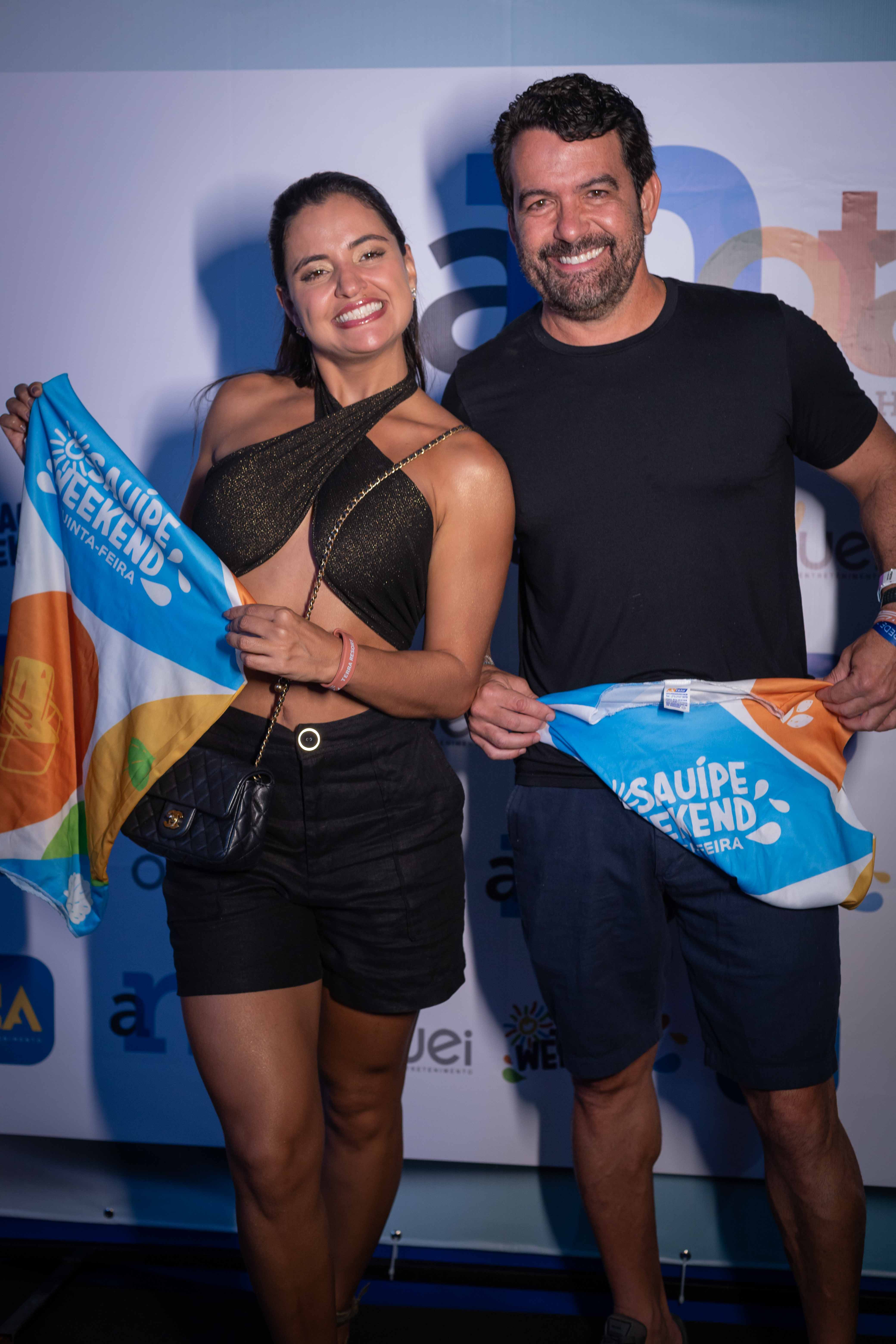 Lara Andrade e Paulinho Magalhães 