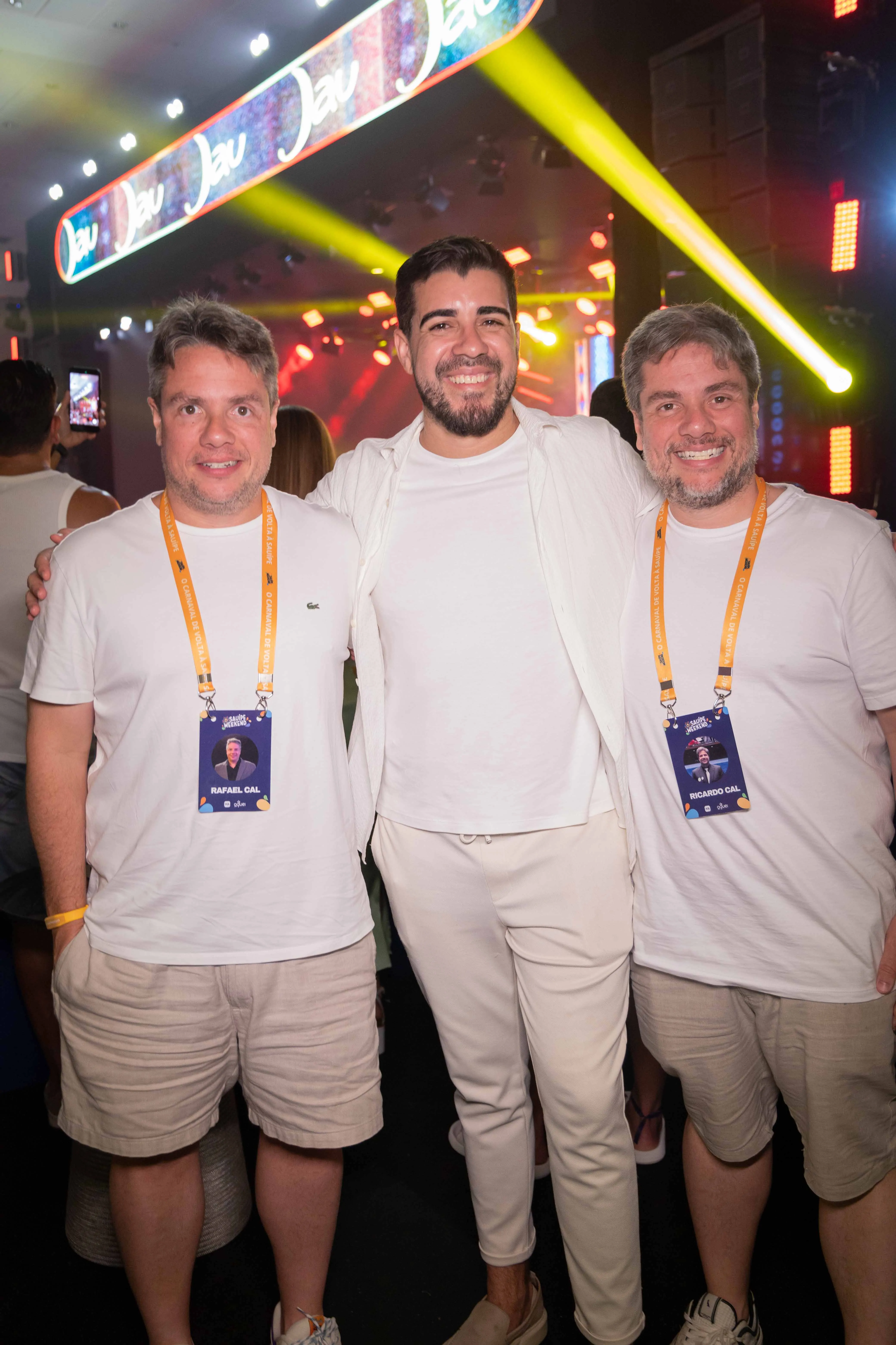 Rafa e Rick Cal com Rafa Moraes