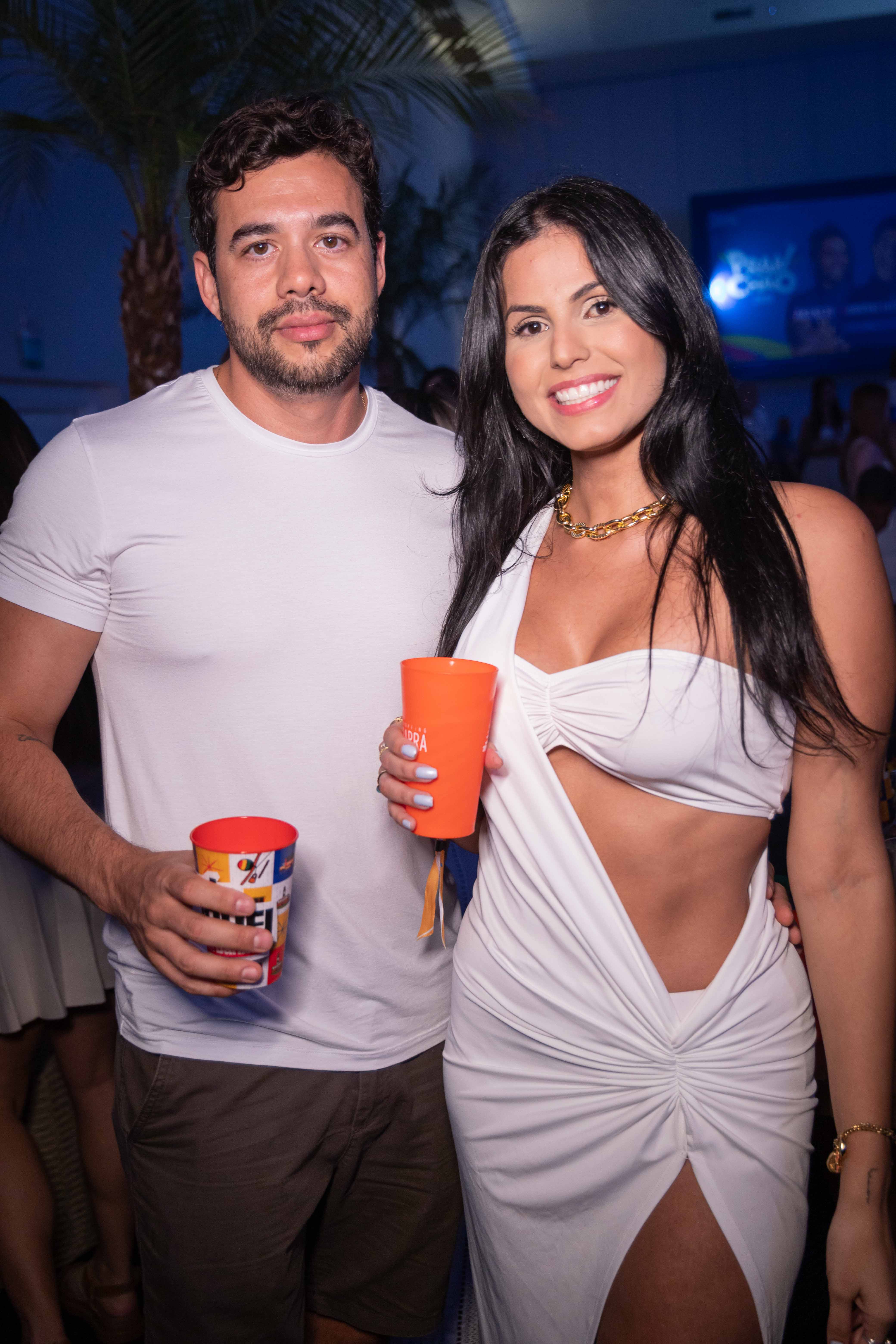 Thiago Castro e Manuella Galvão