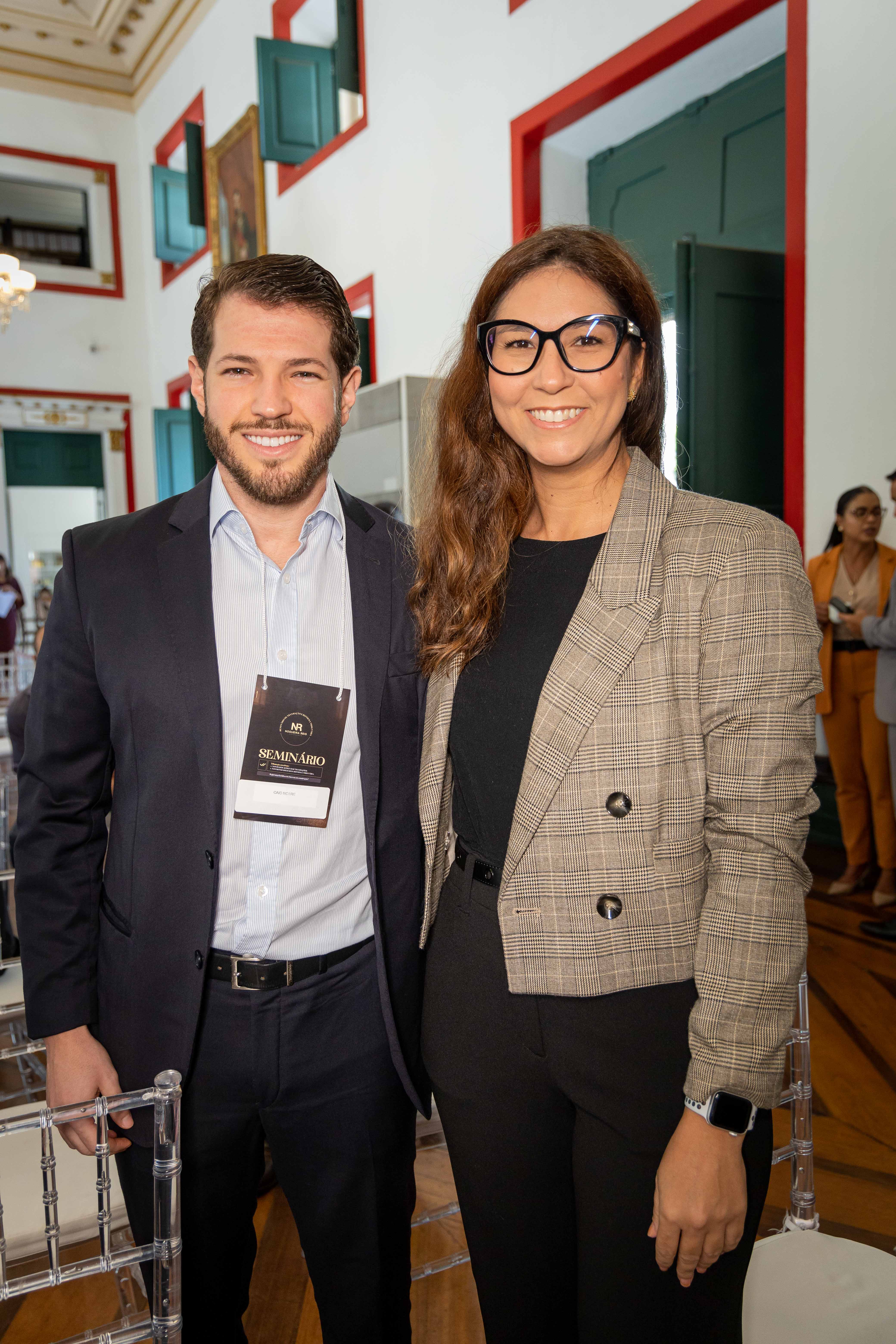 Caio Nobre e Danielle Fontes