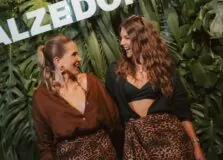 Renata Andrade e Pati Guerra participam de evento da Calzedonia no Rio de Janeiro