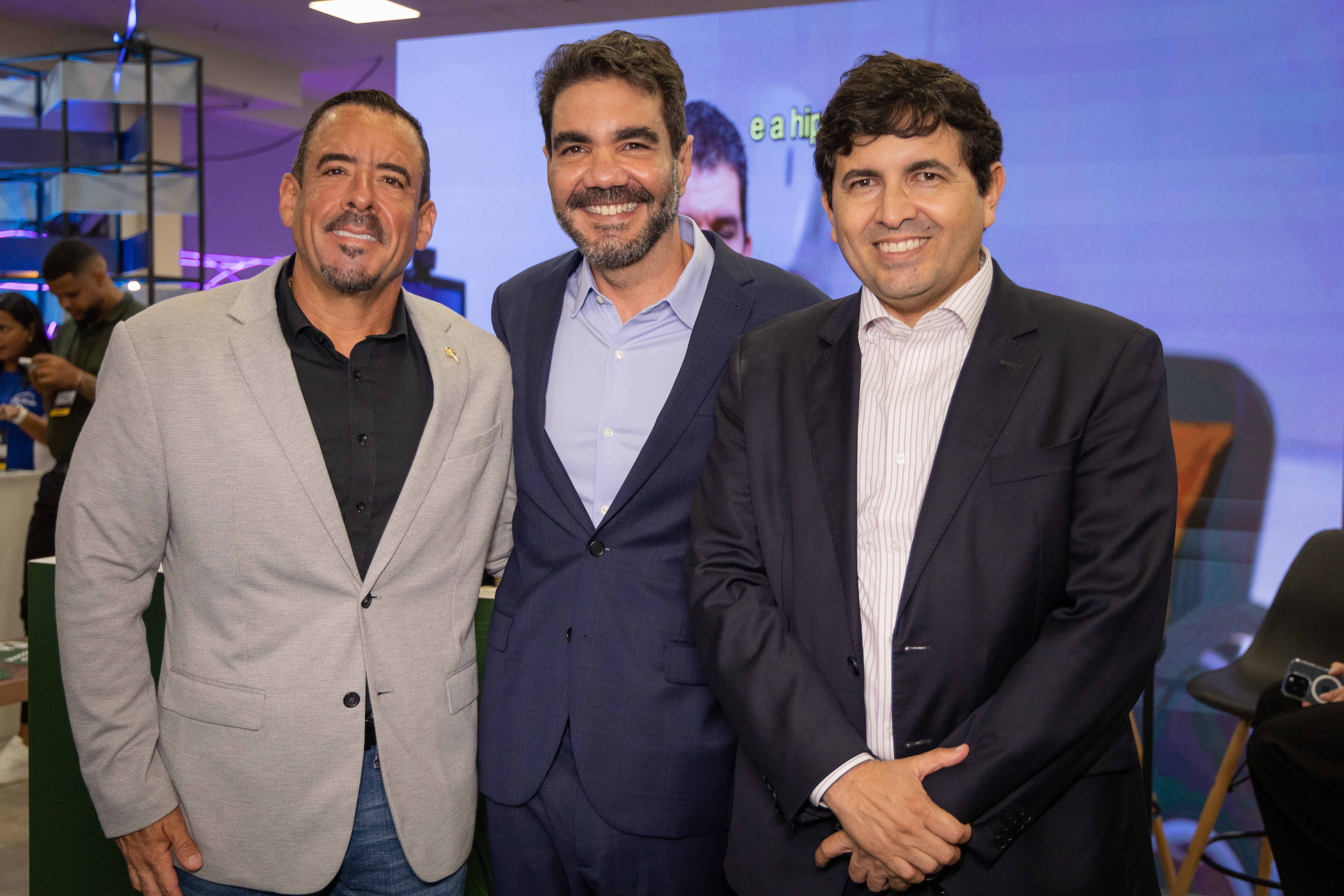 Gegê Magalhães, Emanuel Soares e Sérgio Ferreira