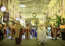 Cortejo natalino movimenta o Centro Histórico neste fim de semana