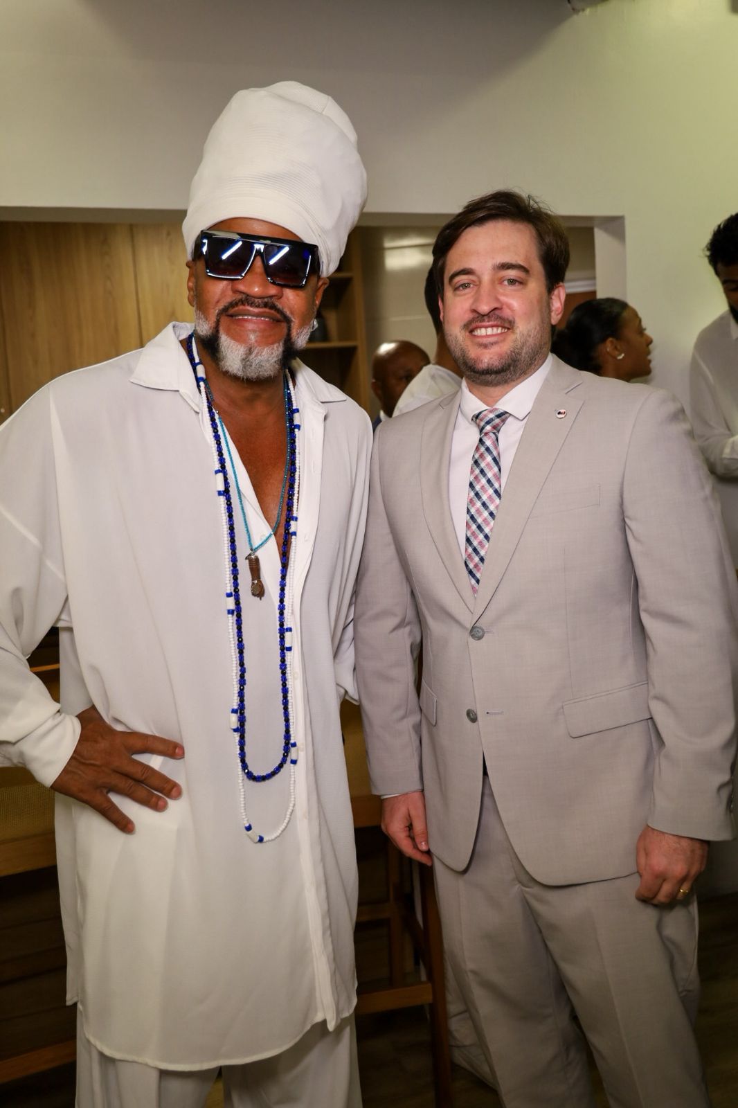 Carlinhos Brown e Hermes Hilarião