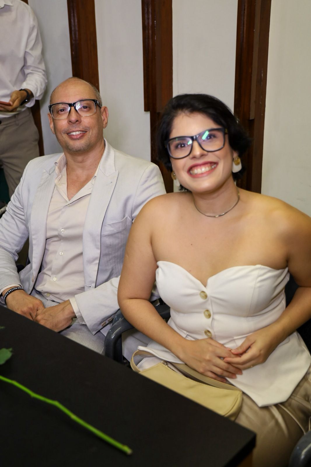 Nicholas Bruny e Nathalie Souza