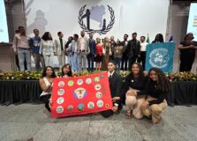 Protagonismo estudantil marca simulações da ONU em encontro da rede estadual
