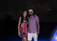 Aninha Marques celebrou aniversário em barco da família no litoral sul da Bahia