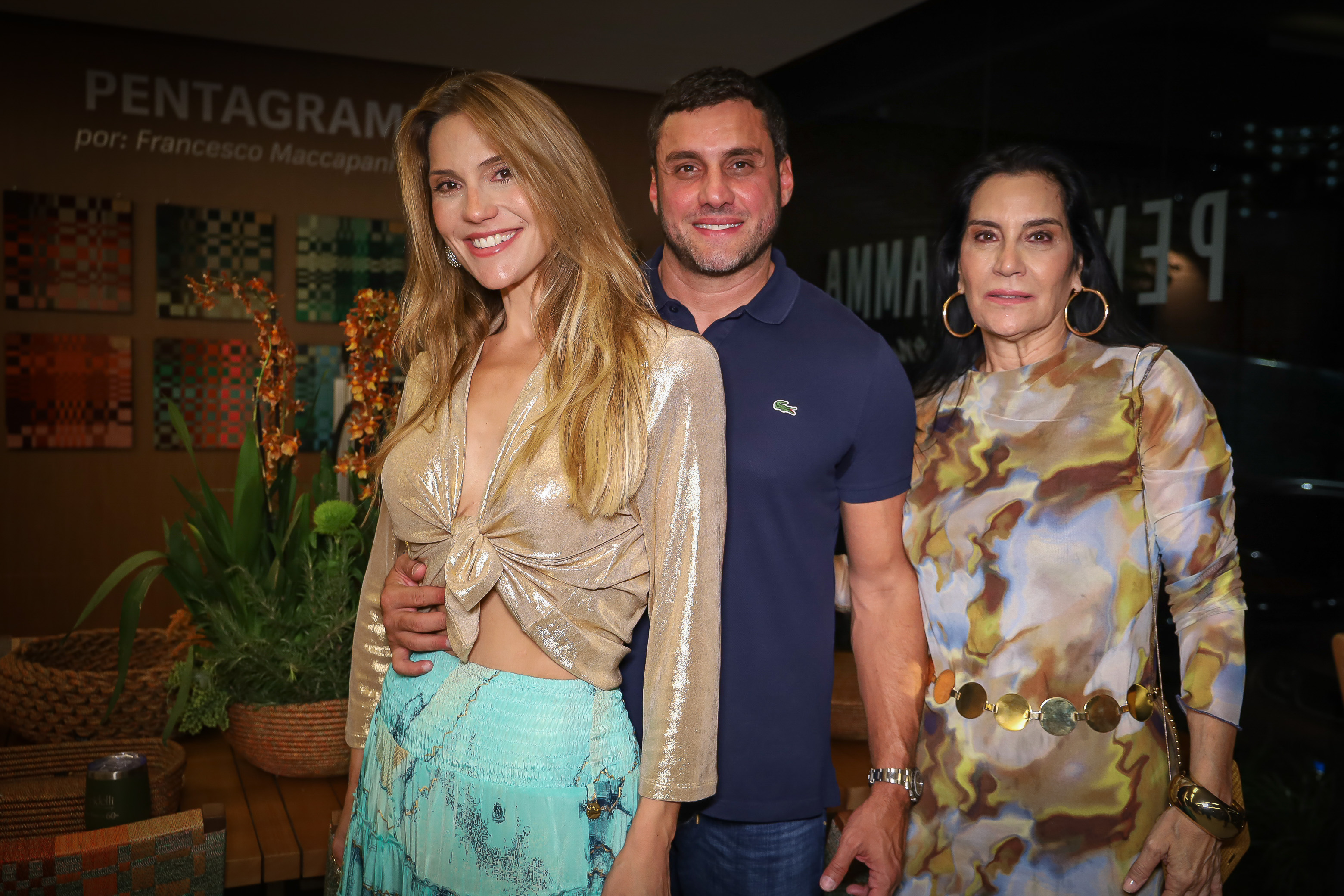 Priscila Diniz, Joca Abreu Neto e Jurema Poente
