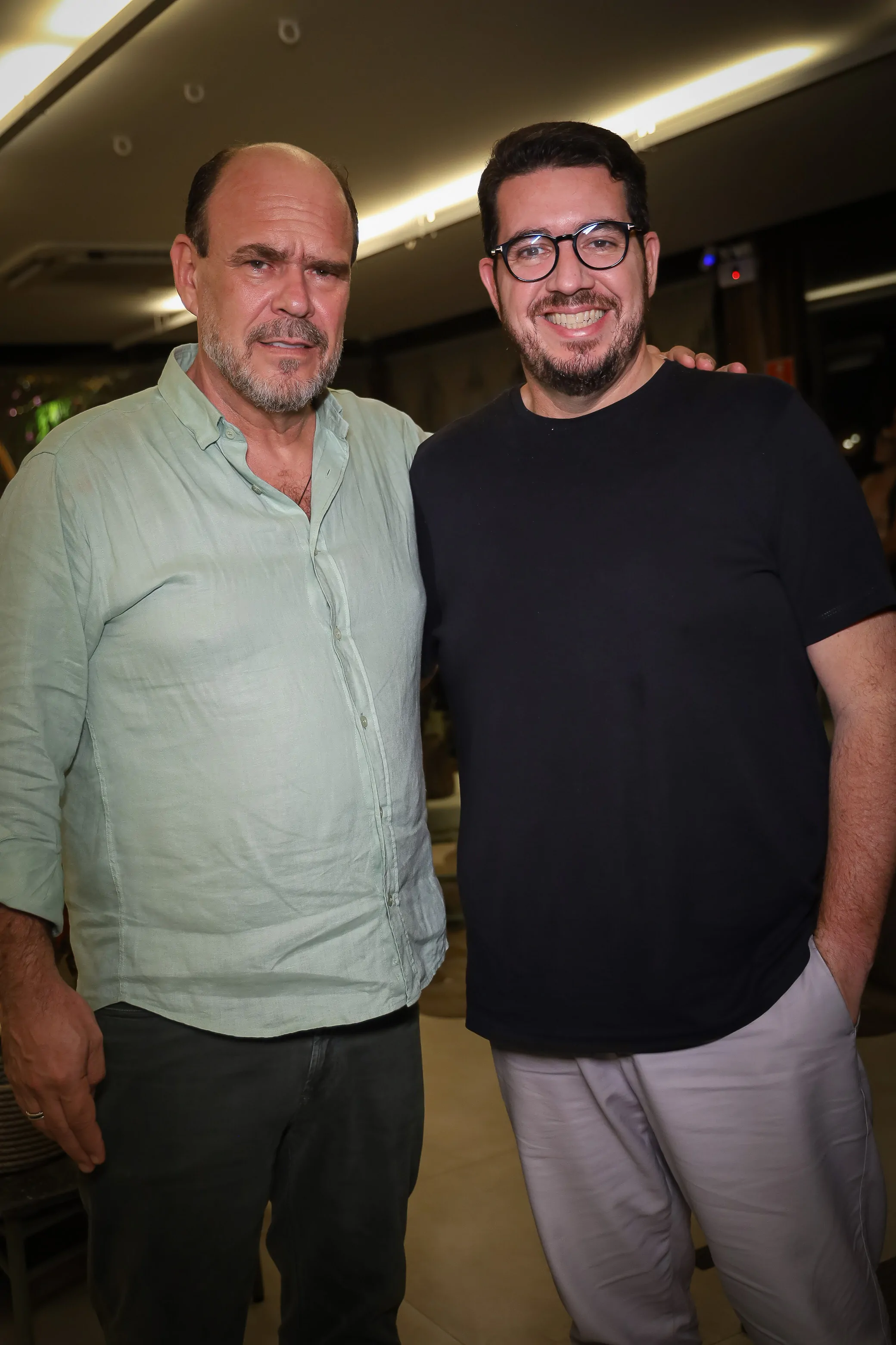 Lon Menezes e Cláudio Valverde