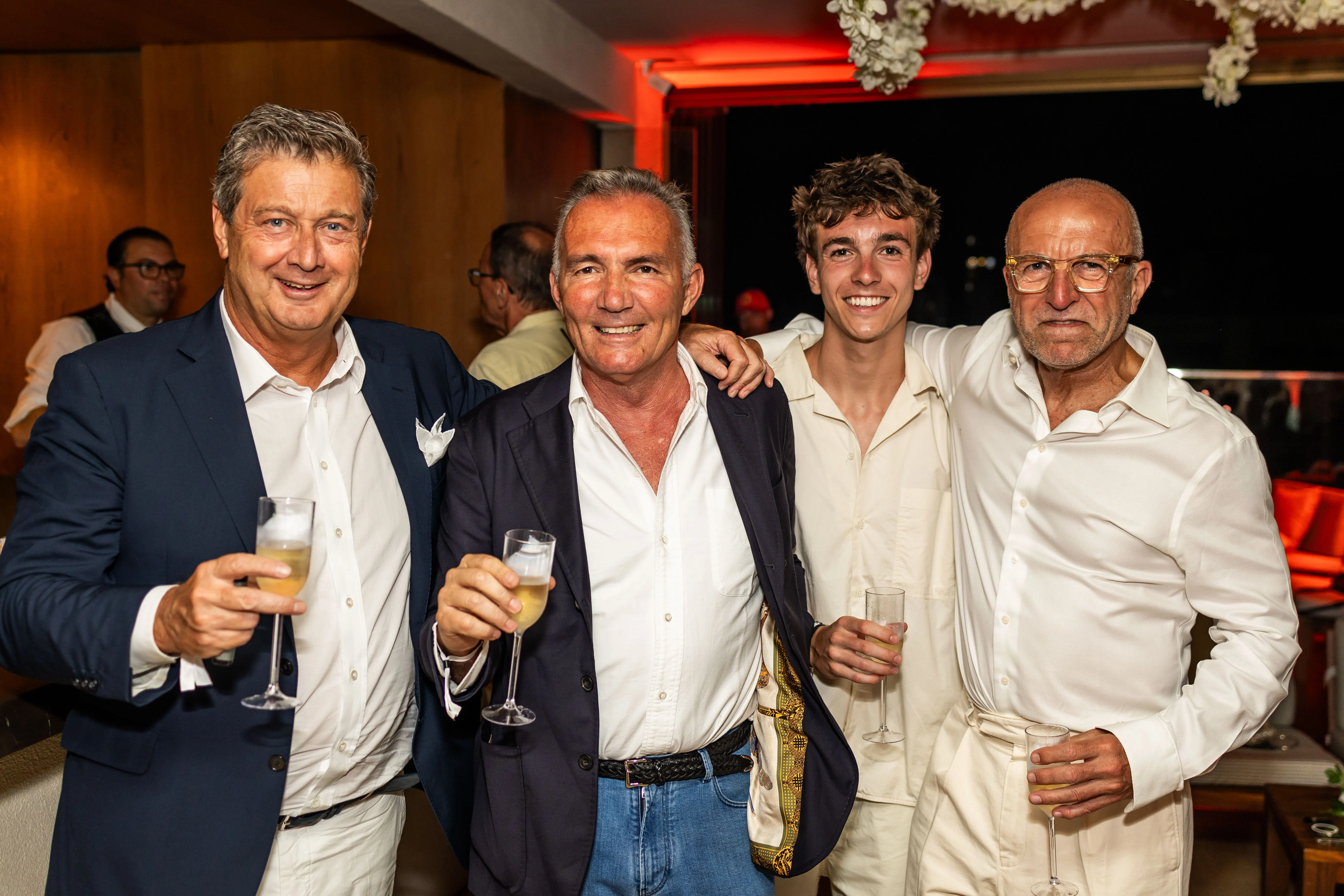 Carlo Lazzarini, Stefano Abbrandini, Jacopo e Sivio Recalcati