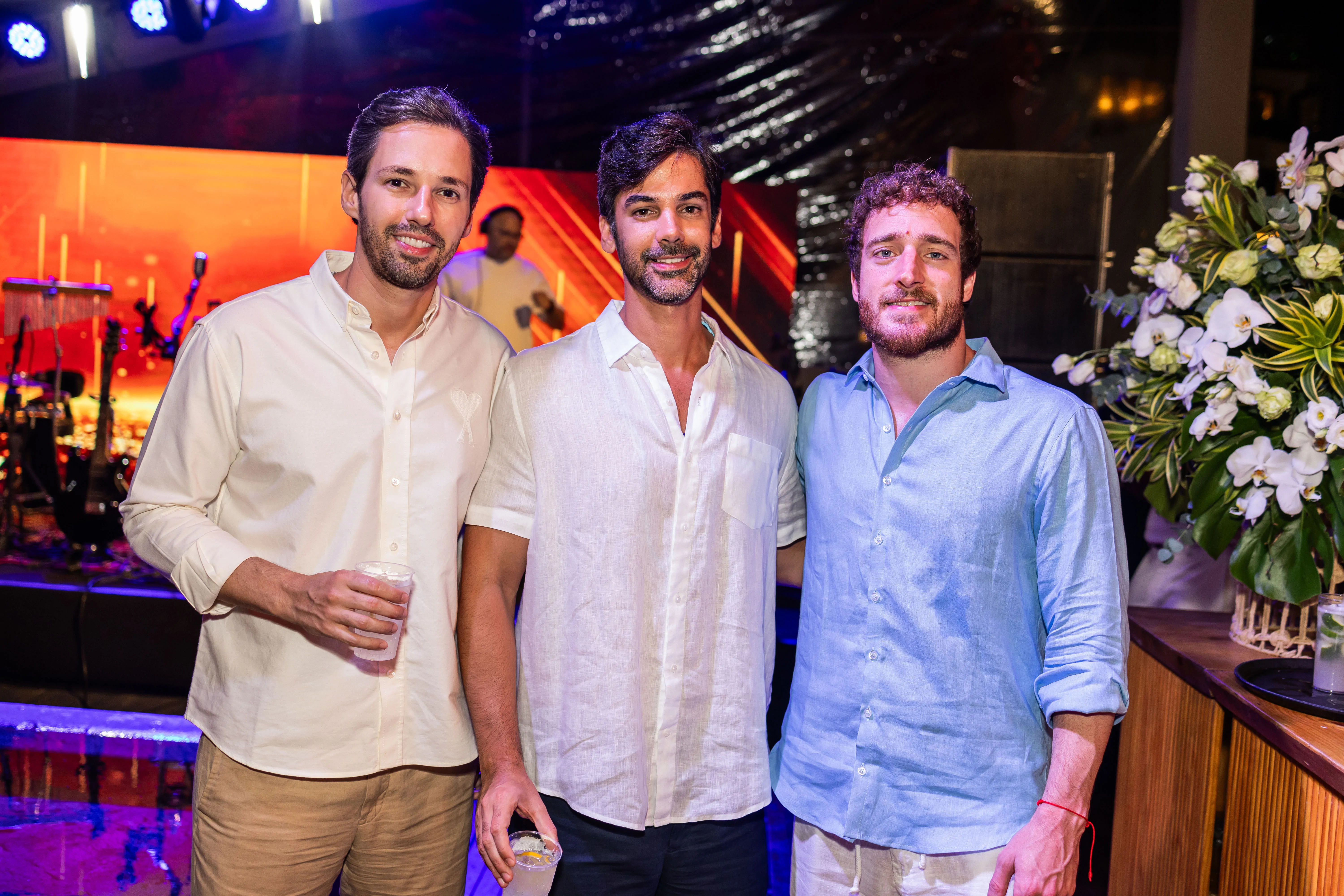 Pedro Piason, Rodrigo Marsol e Marco Bilu