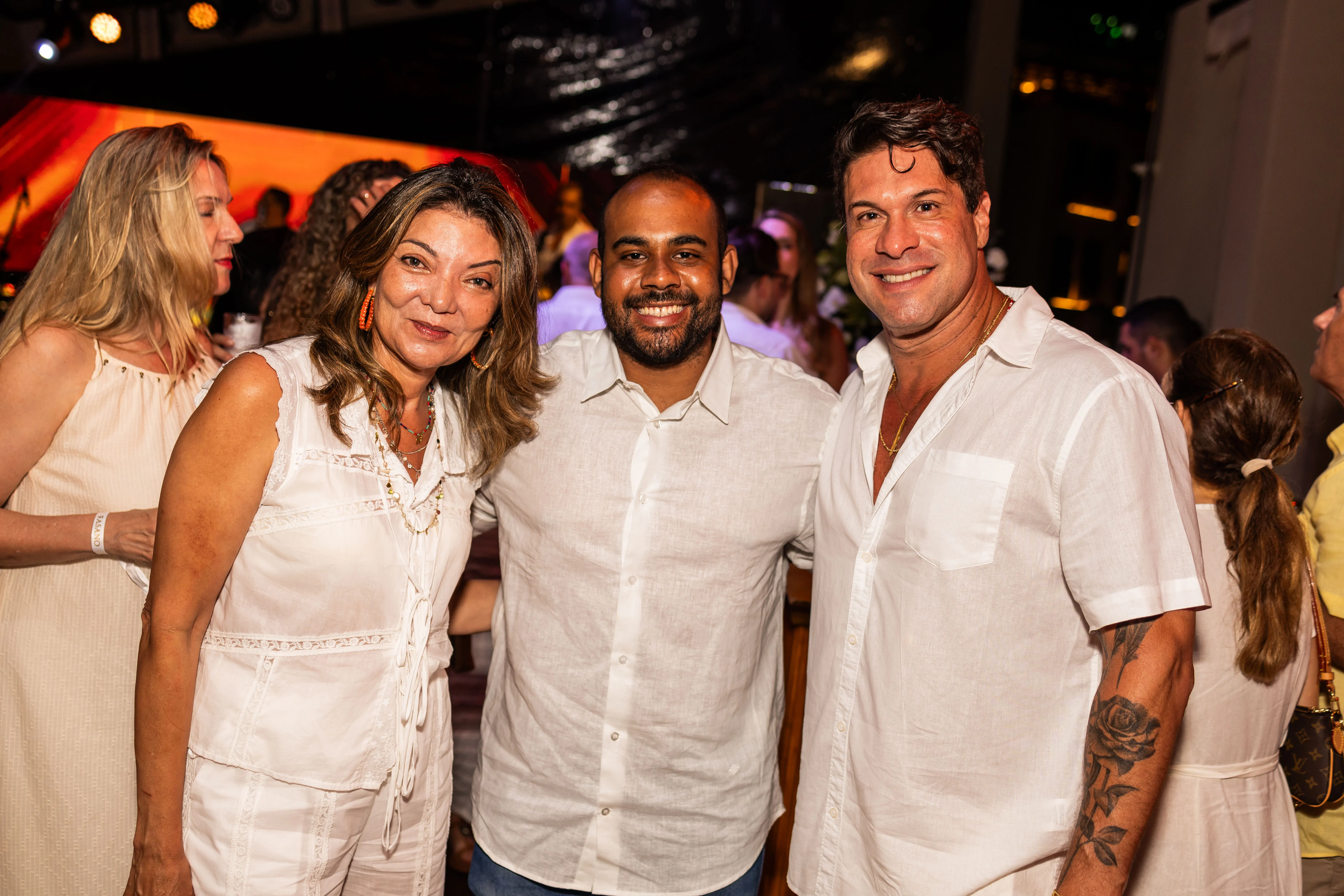 Rita barros, Mario Gomes e Márcio Sobral