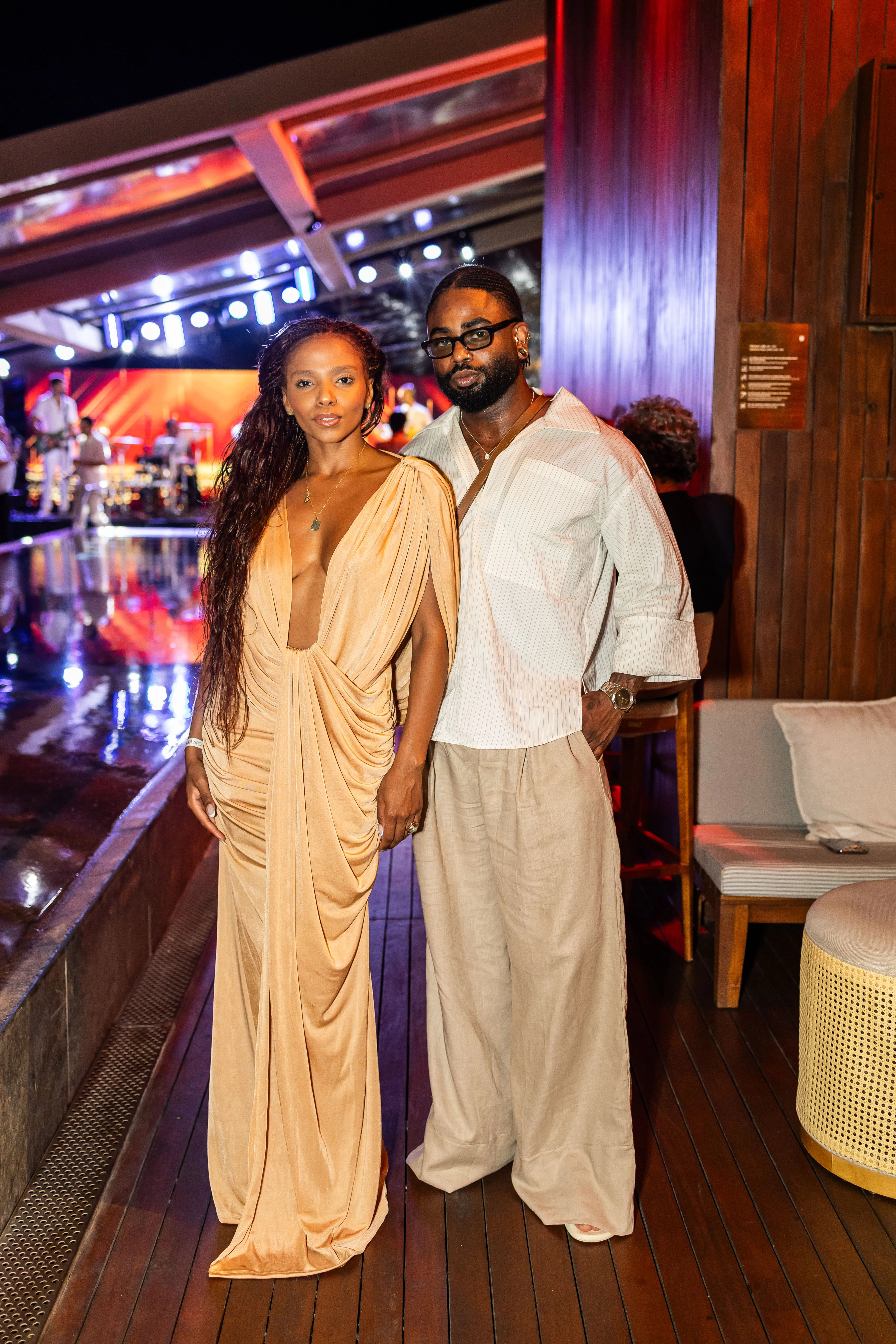 Yasmim Estevam e Diógenes Lemes