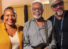 Gilberto Gil e Carlinhos Brown se unem a Margareth Menezes em ensaio no Candyall