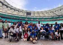 OSID leva assistidos para visitar o Museu do Bahia na Arena Fonte Nova