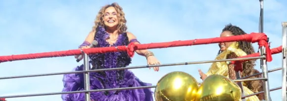 Daniela Mercury agita último dia do Carnaval de Salvador com Pipoca da Rainha
