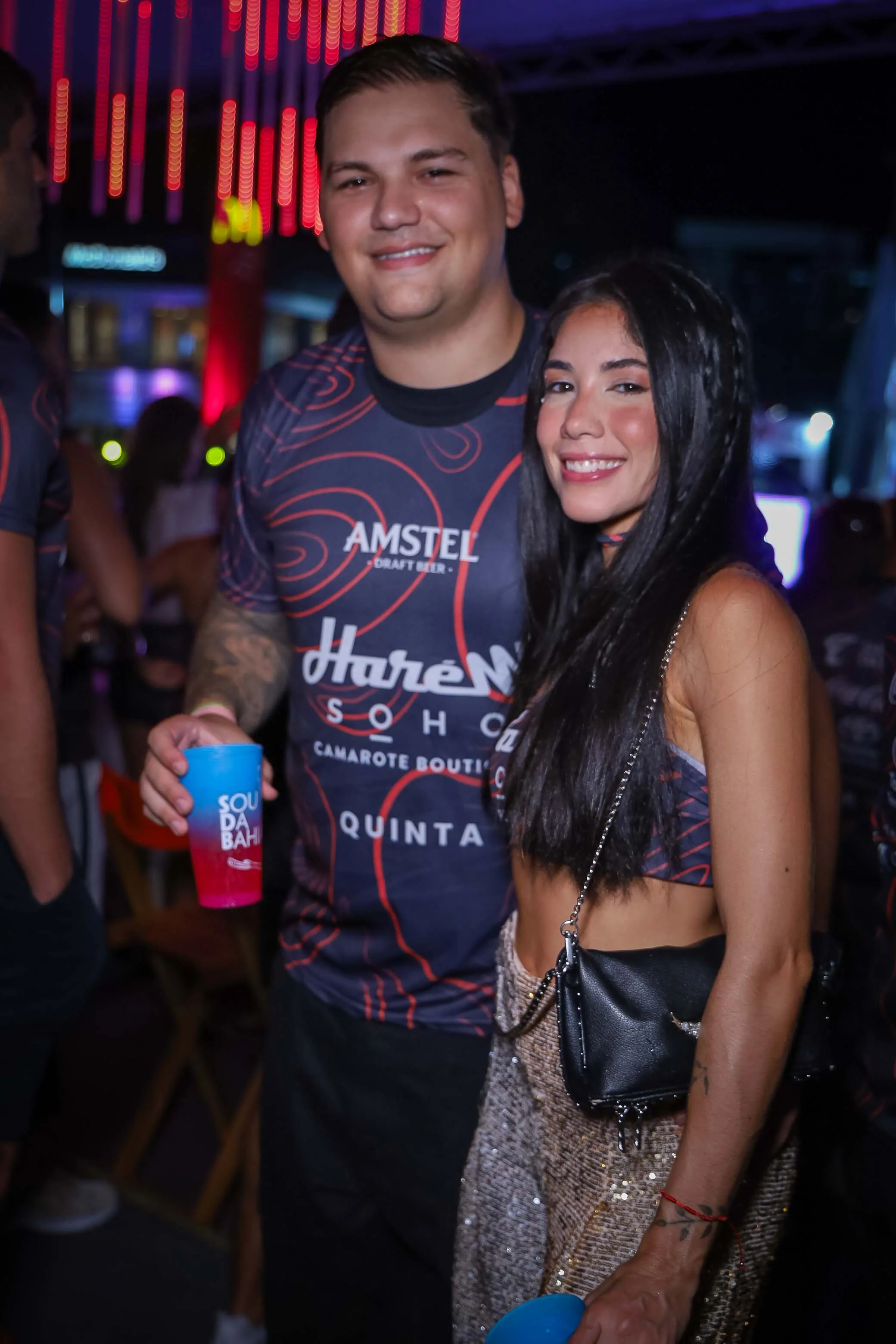 Guilherme Gallas e Luara Vinhas