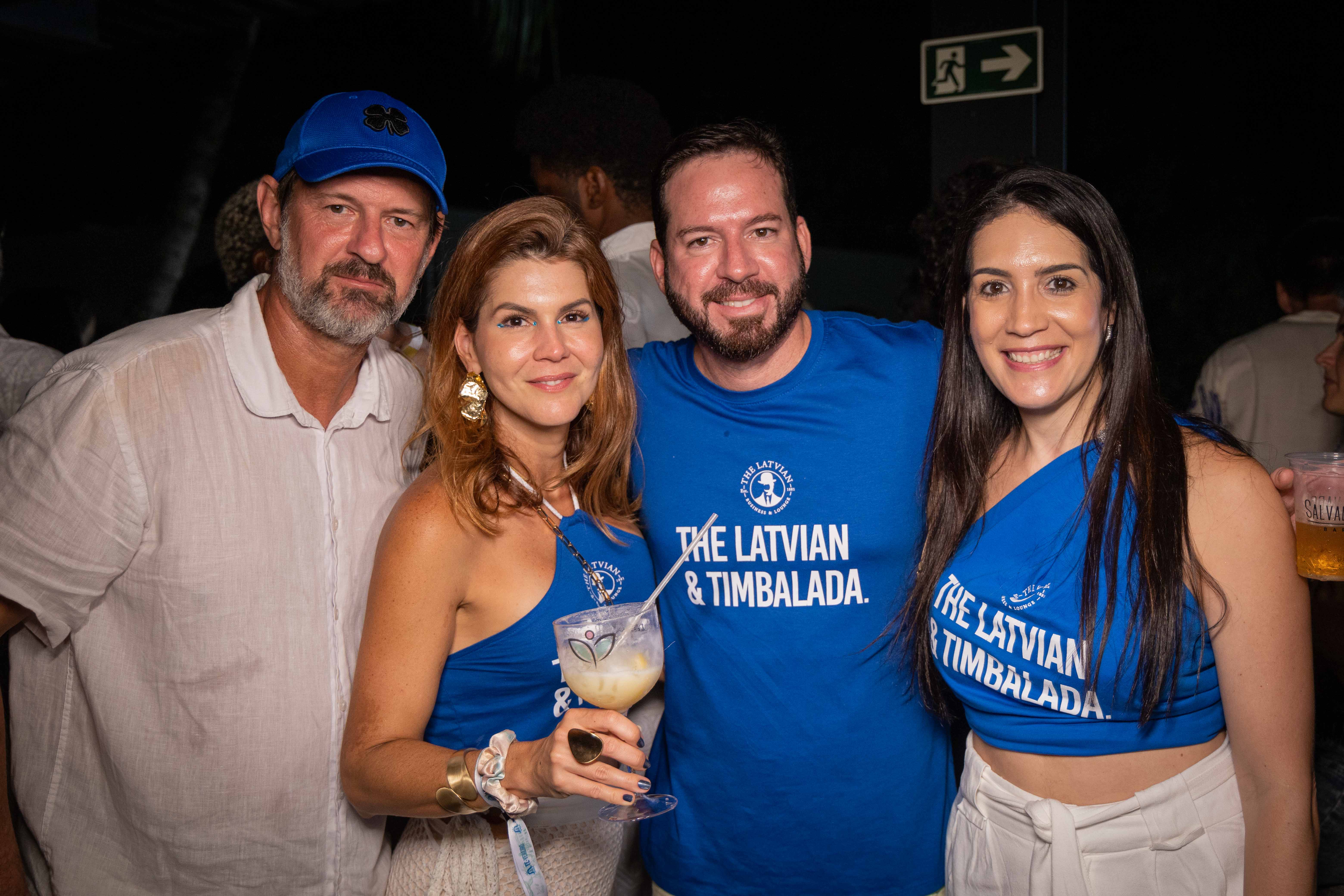 Christian Dunce, Manu Moscoso, Diego Seixas e Taciane Almeida