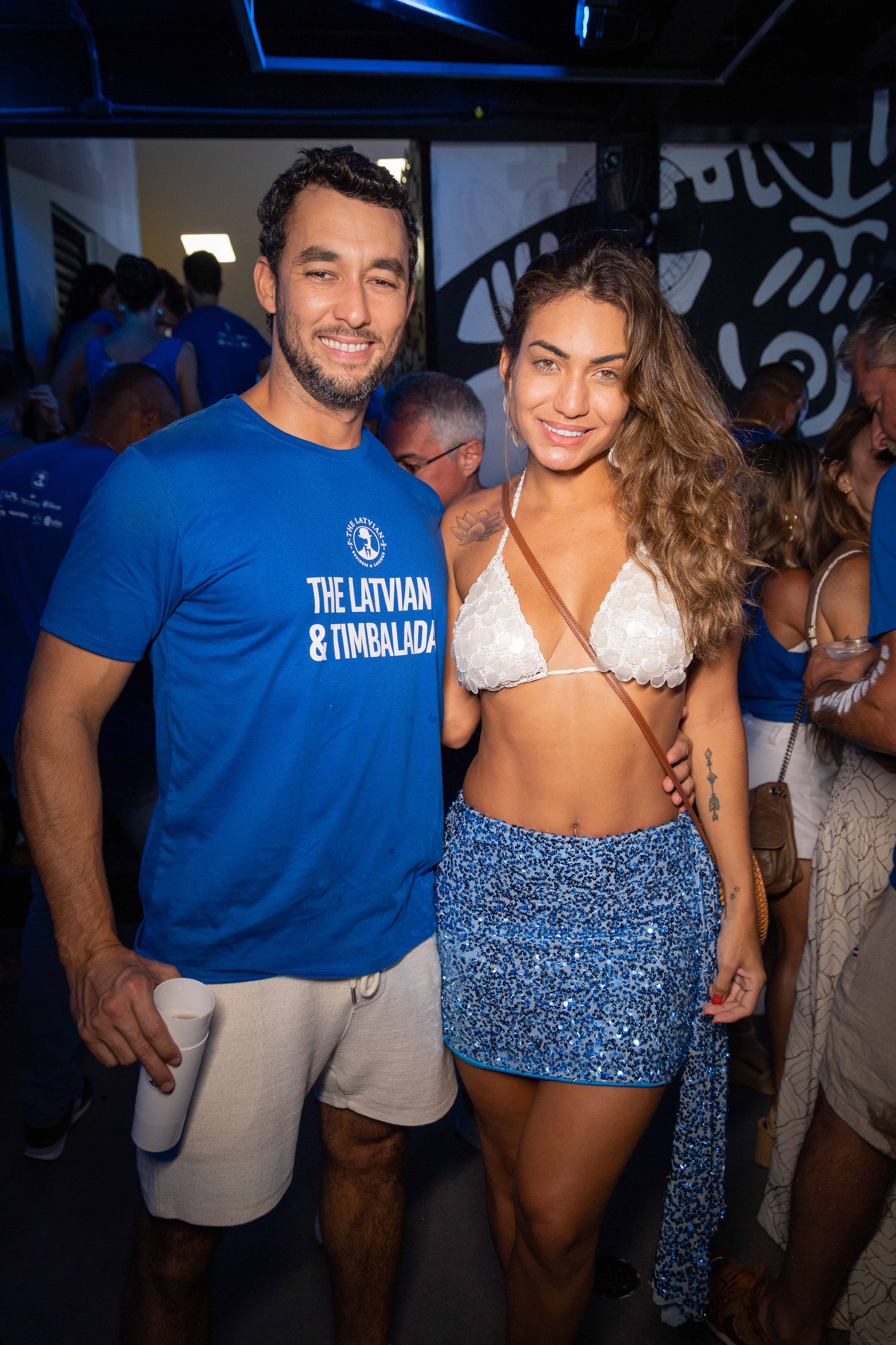 Francisco Carozzo e Laryssa Alves