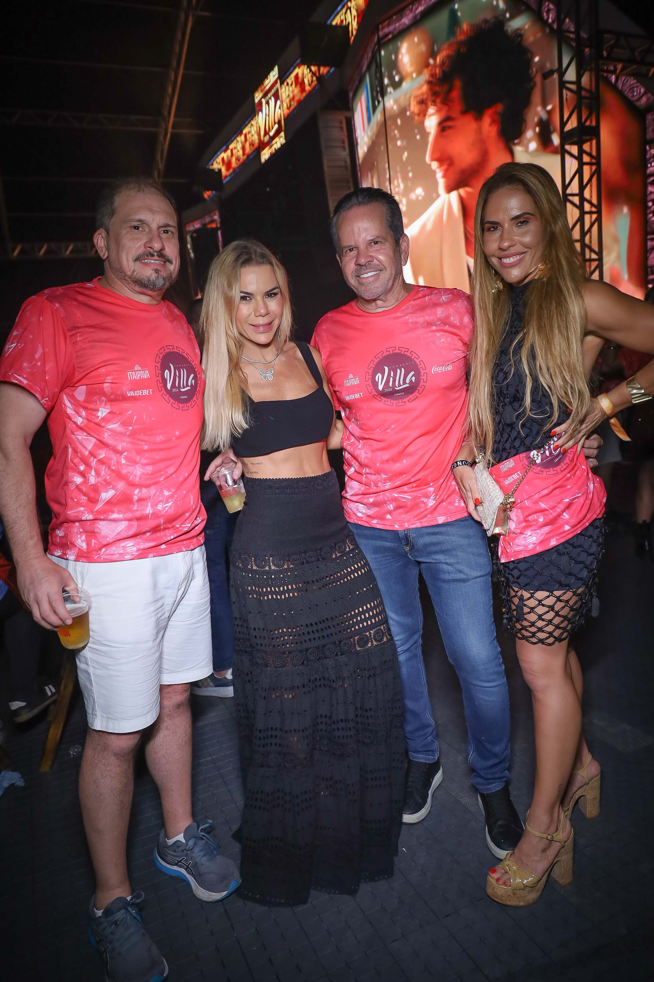 Luíz Viana, Kris Lima, Bira Borges e Nanay Santana