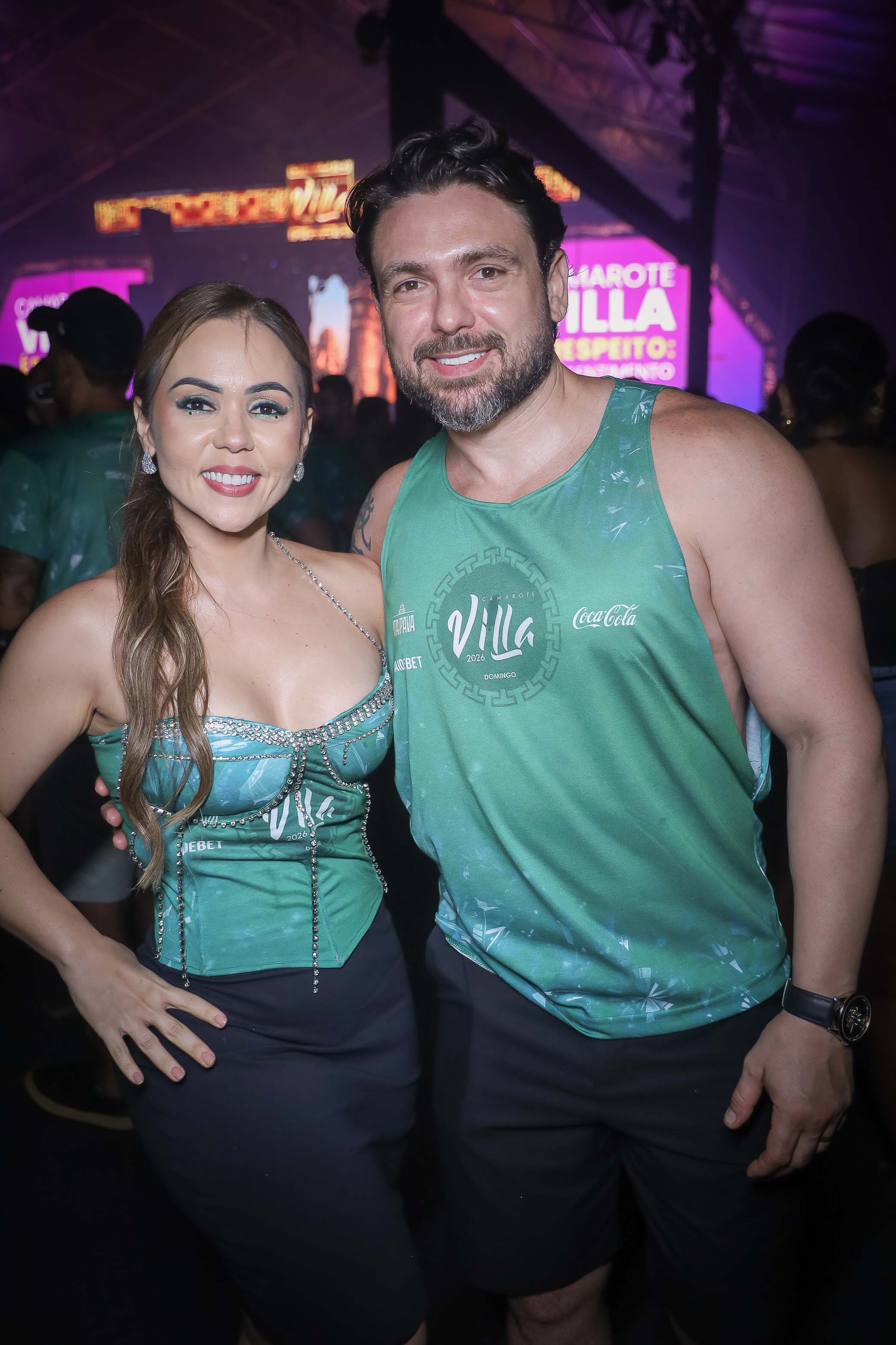 Denise Oliveira e Ricardo Galba