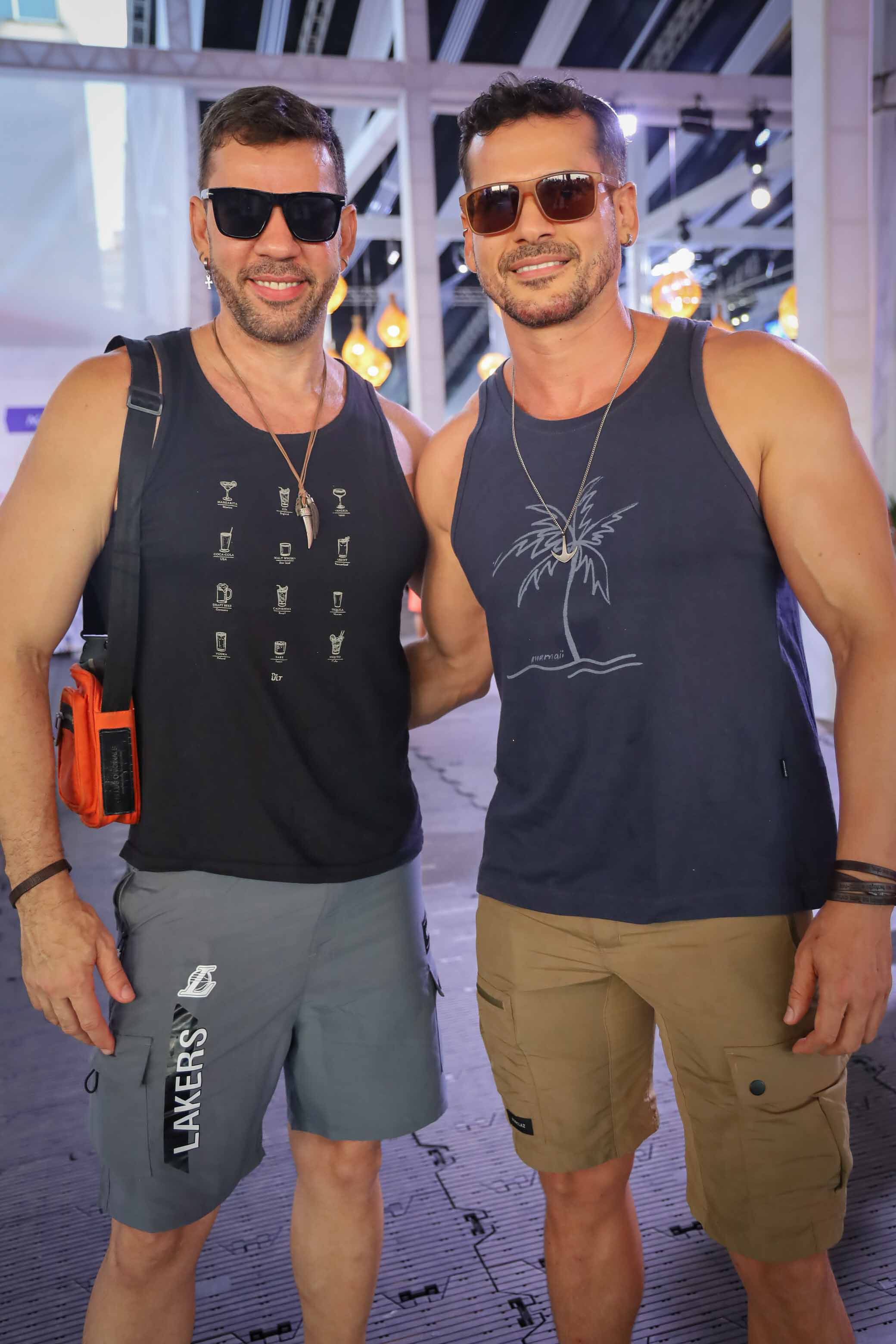 André Fauase e Américo Abiorana