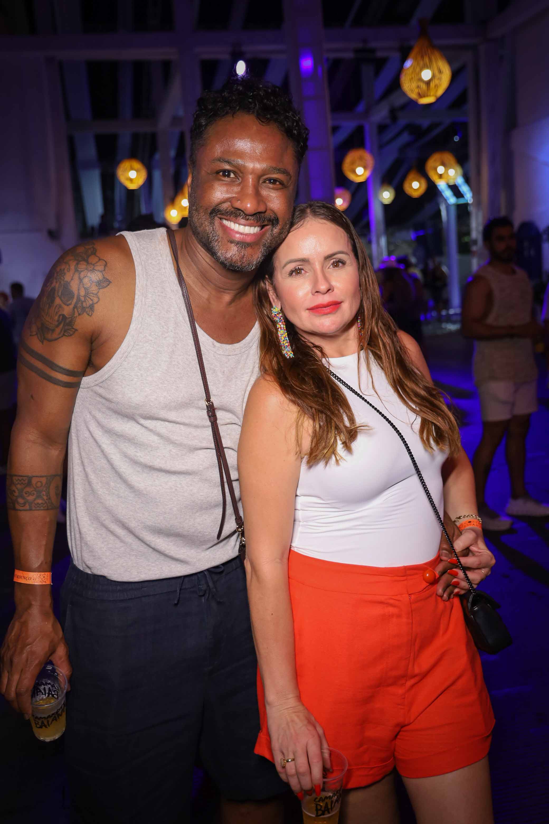 Ari Pinho e Leila Duarte