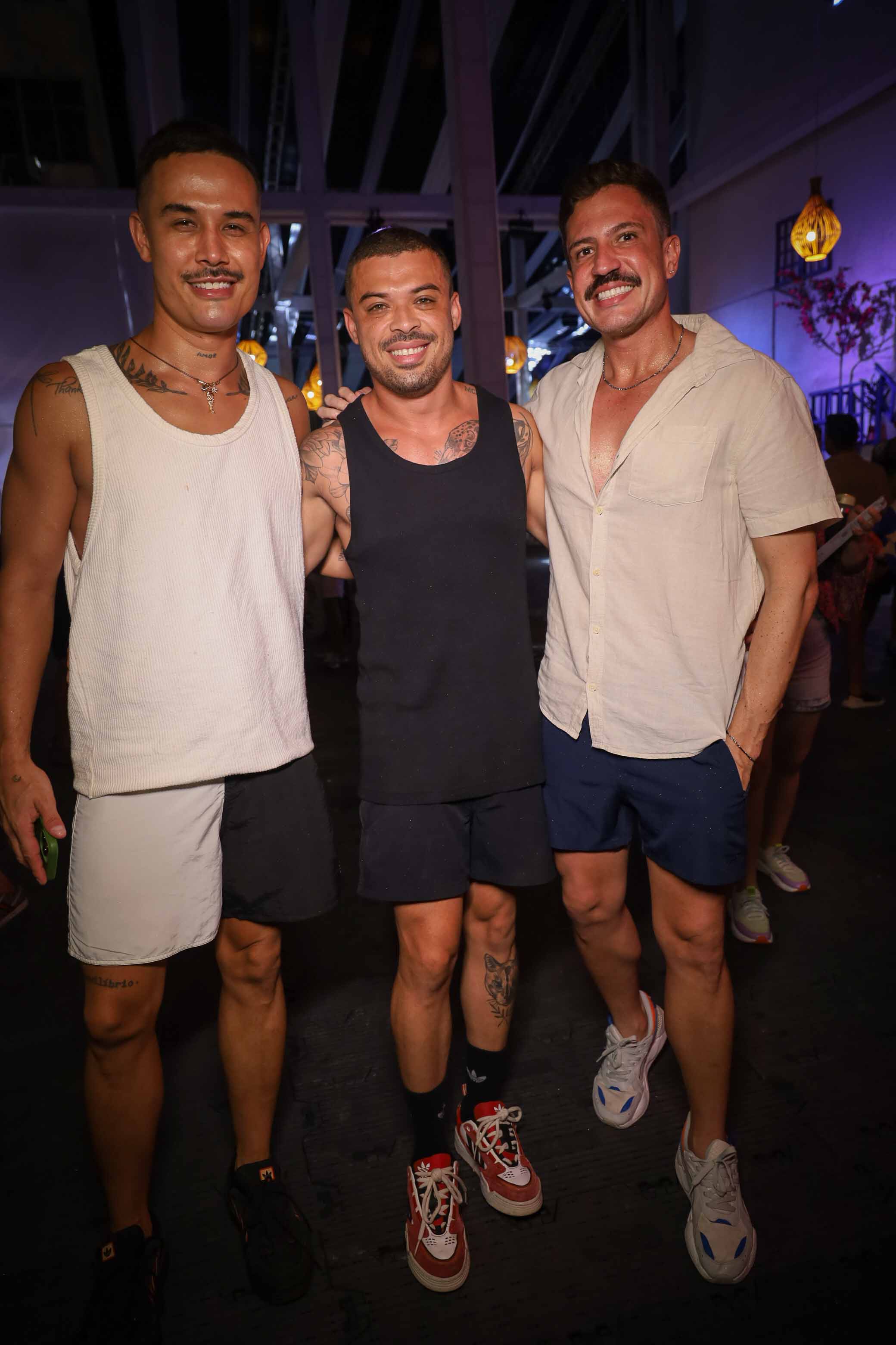 Thales Itakawa, Emerson Oliveira e Bulon Aragao