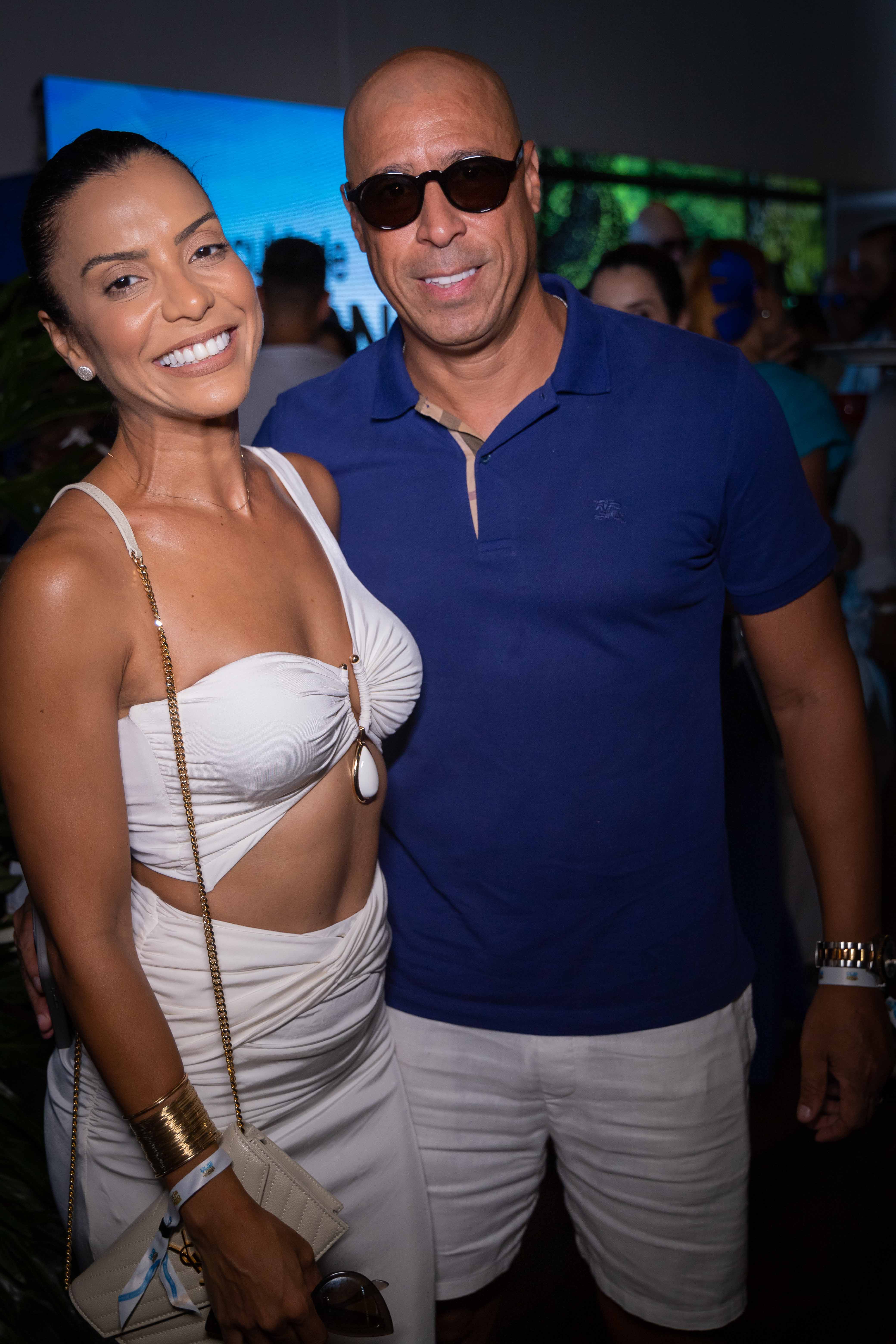 Kaline Rabelo e Jorge Wagner