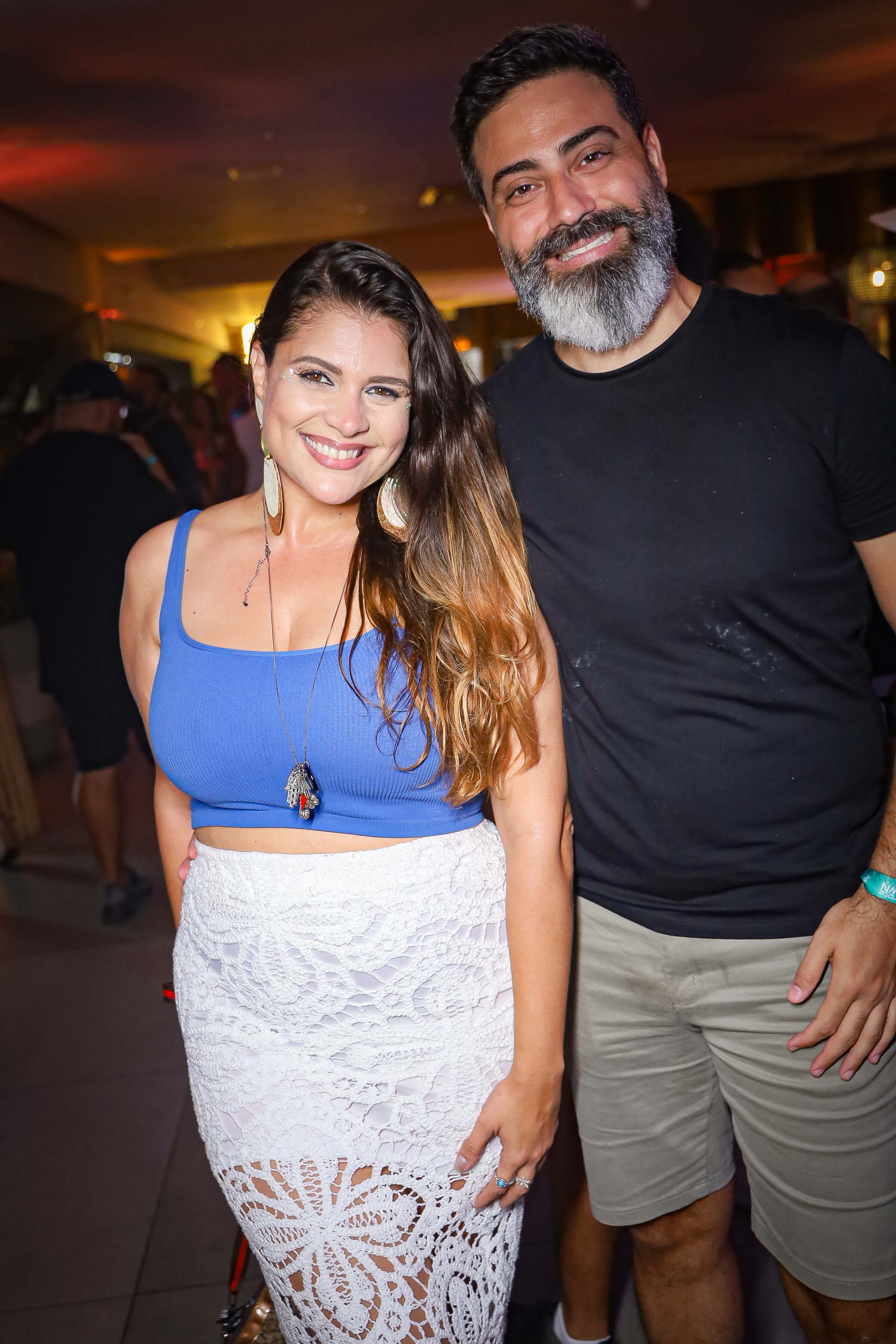 Yeda Nunes e Leandro Maia