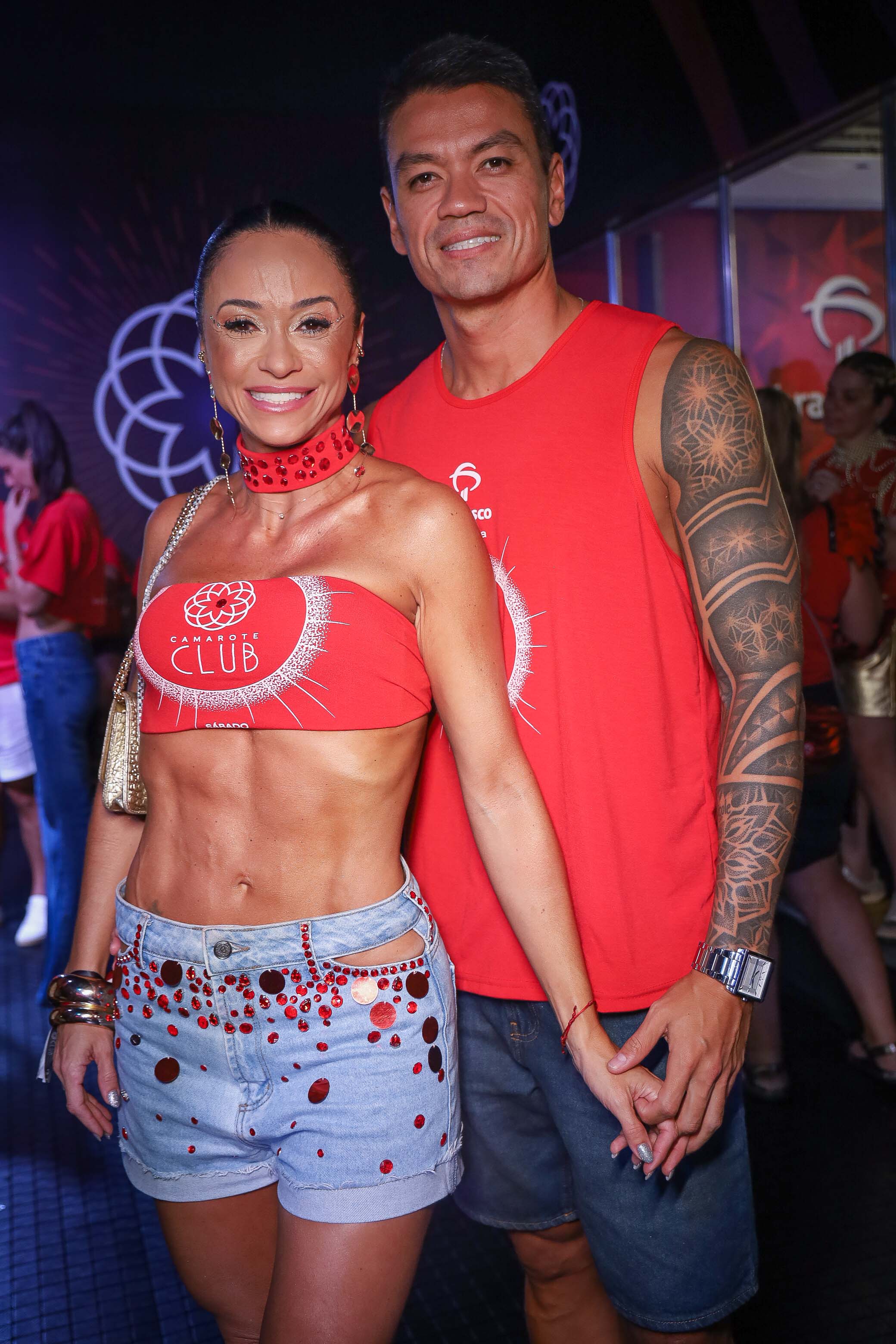 Manuela Siqueira e Roger Funagoshi