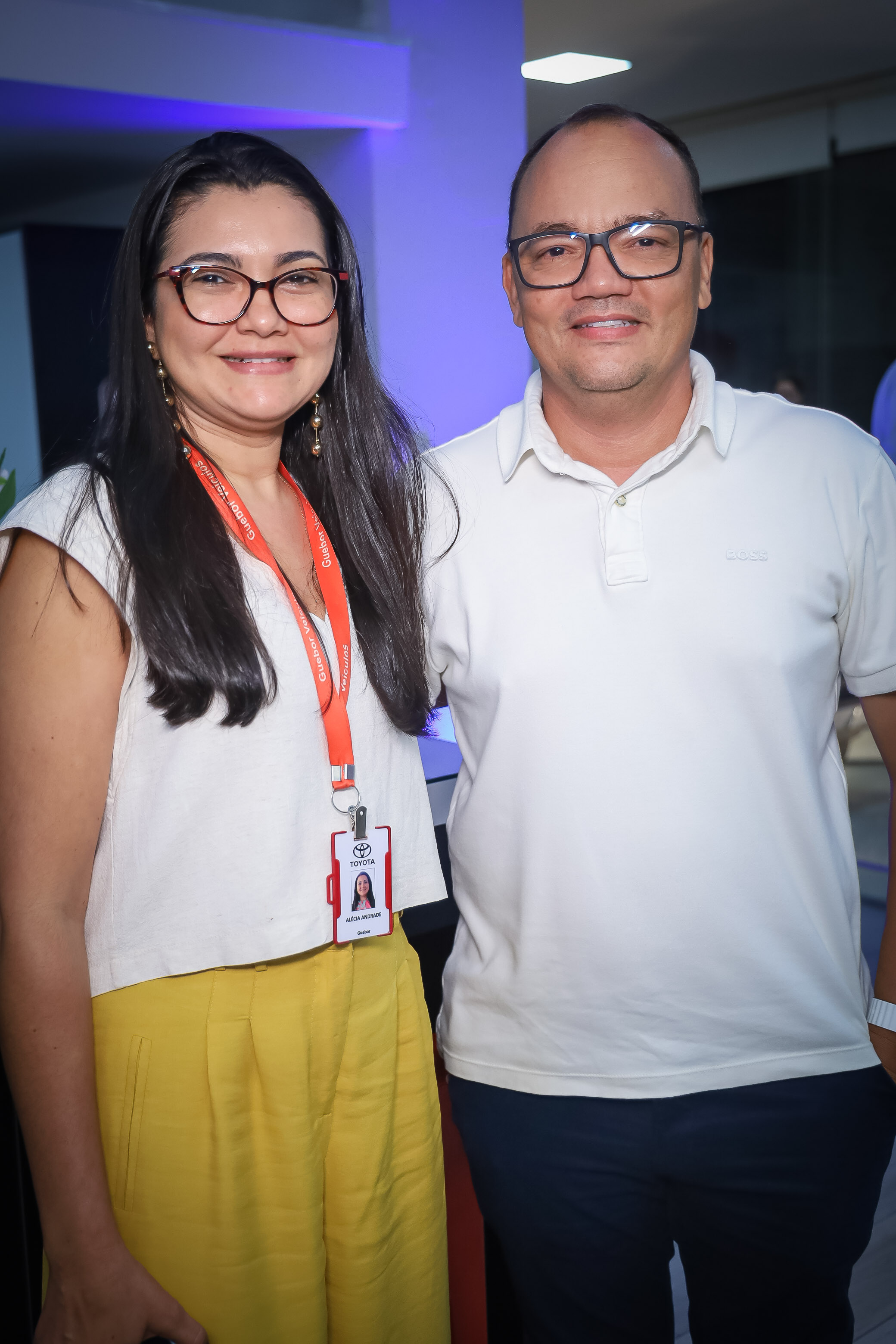 Alecia Andrade e Alexandre Neco