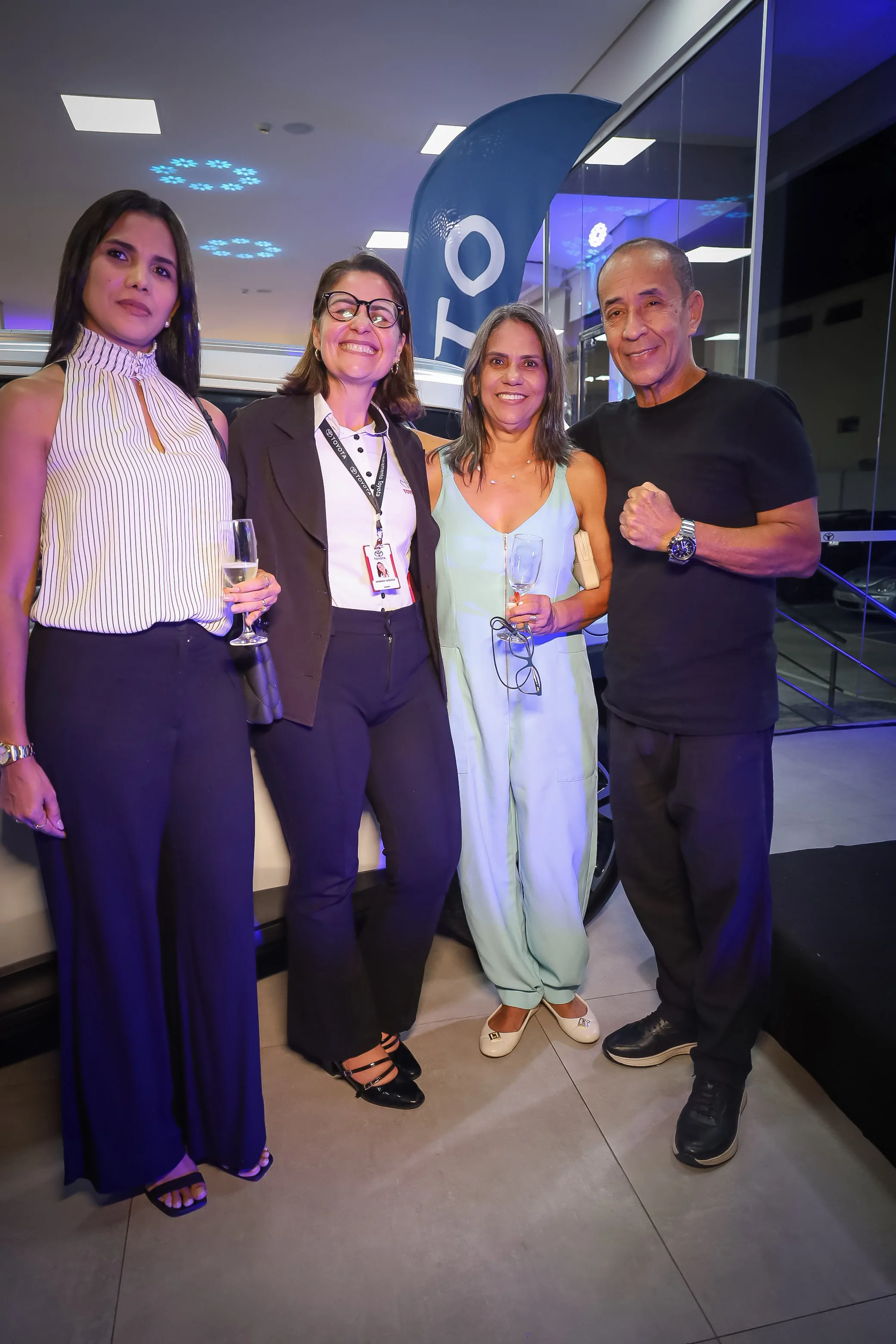 Camile Souza, Barbara Jagersbacher, Ana Carla Pereira Souza e Natercio Pereira