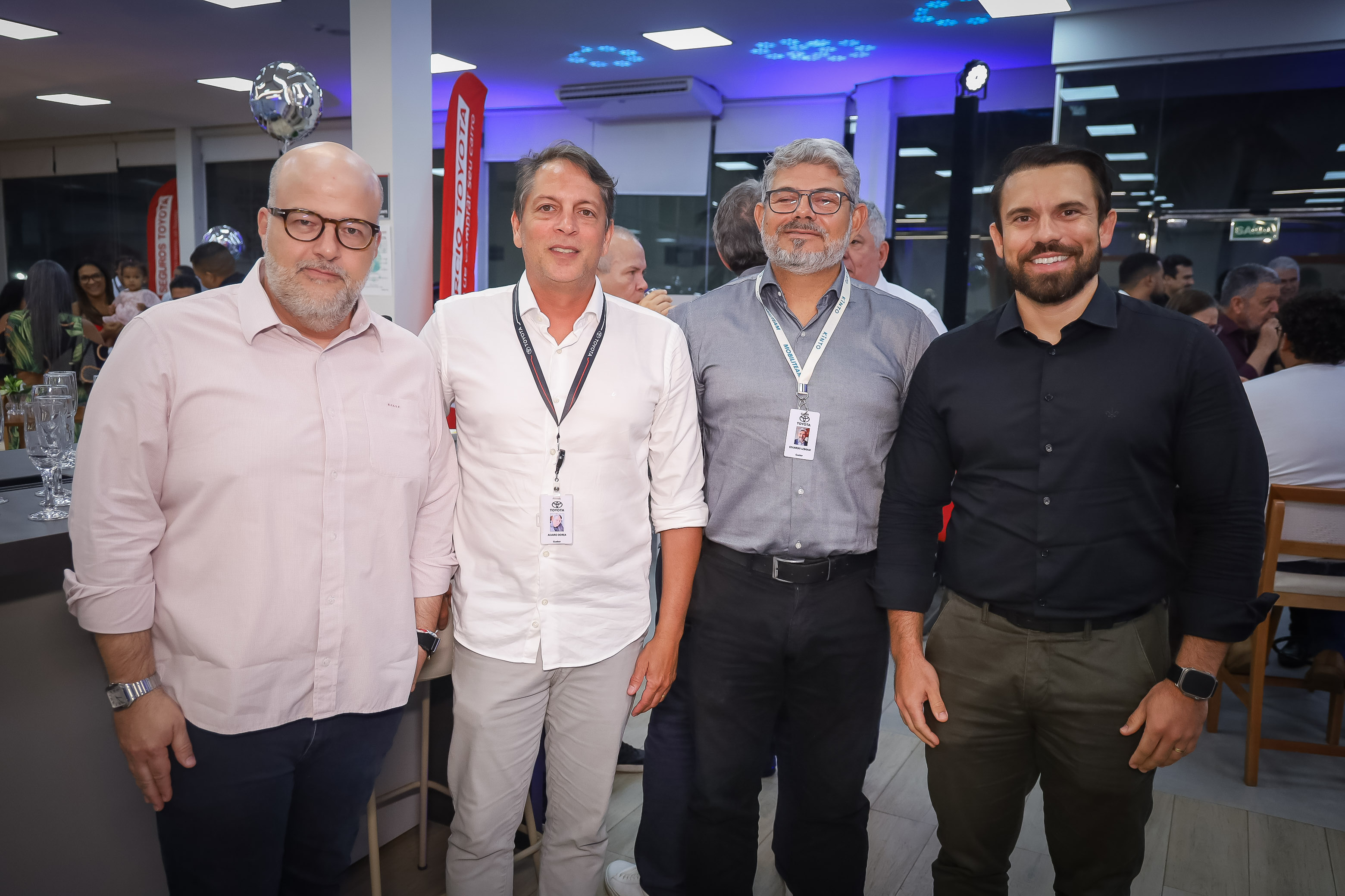 Ricardo Cunha Guedes, Álvaro Dorea, Eduardo Lebram e Arthur Queiroga