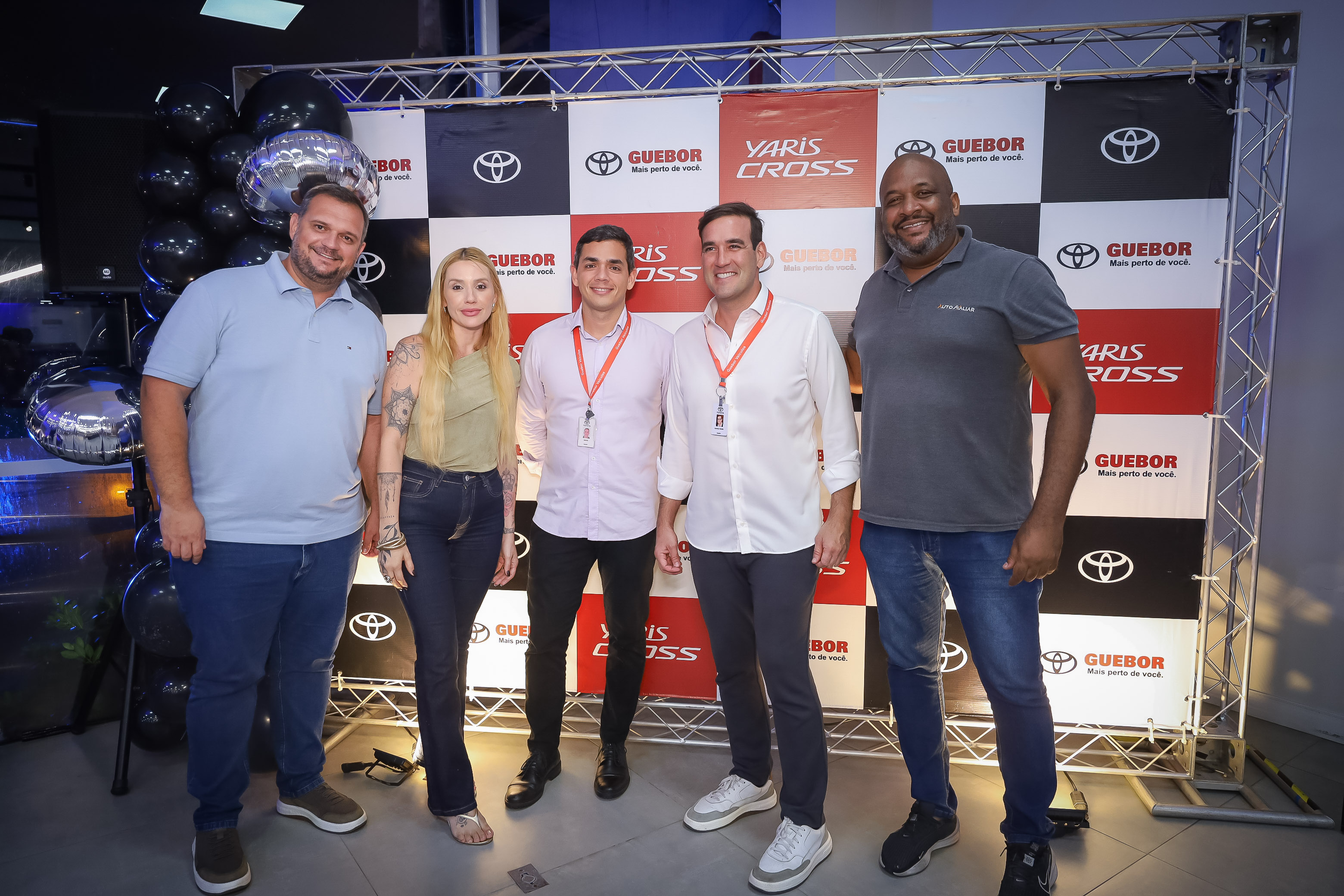 Tiago Bastos, Bruna Gomes,Miguel Froes, Rafael Cunha Guedes e Cadu Cunha