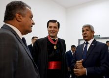 Governador prestigia posse do promotor Pedro Maia ao MP baiano