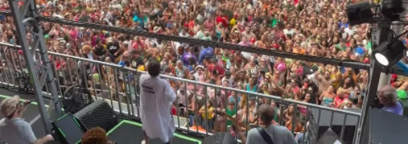 Saulo comanda Pipoca de Ondina em mirante de Camarote, no Circuito Dodô