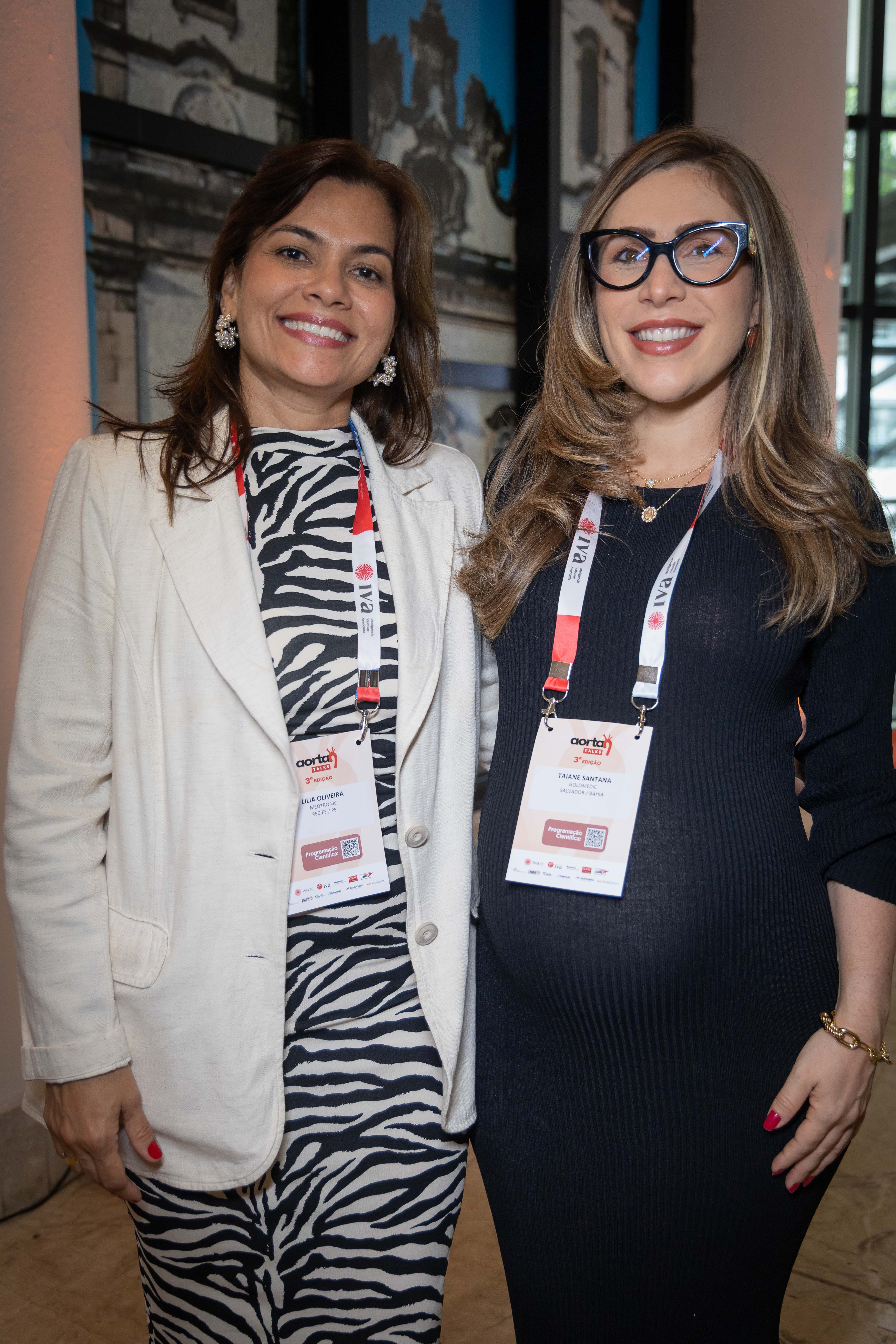 Lília Oliveira e Taiane Santana