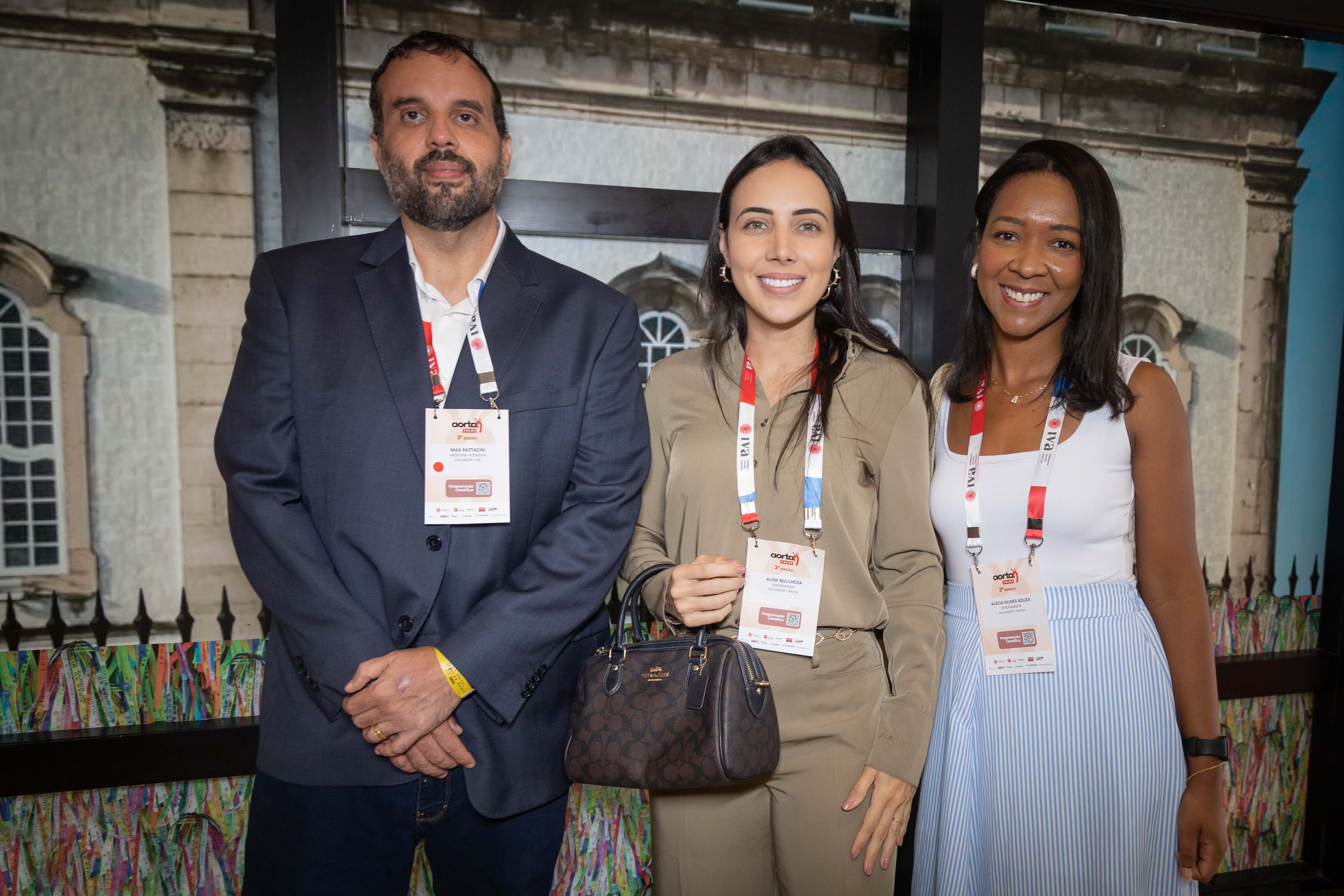 Max Pattacini, Aline Boulhosa e Alecia Nunes