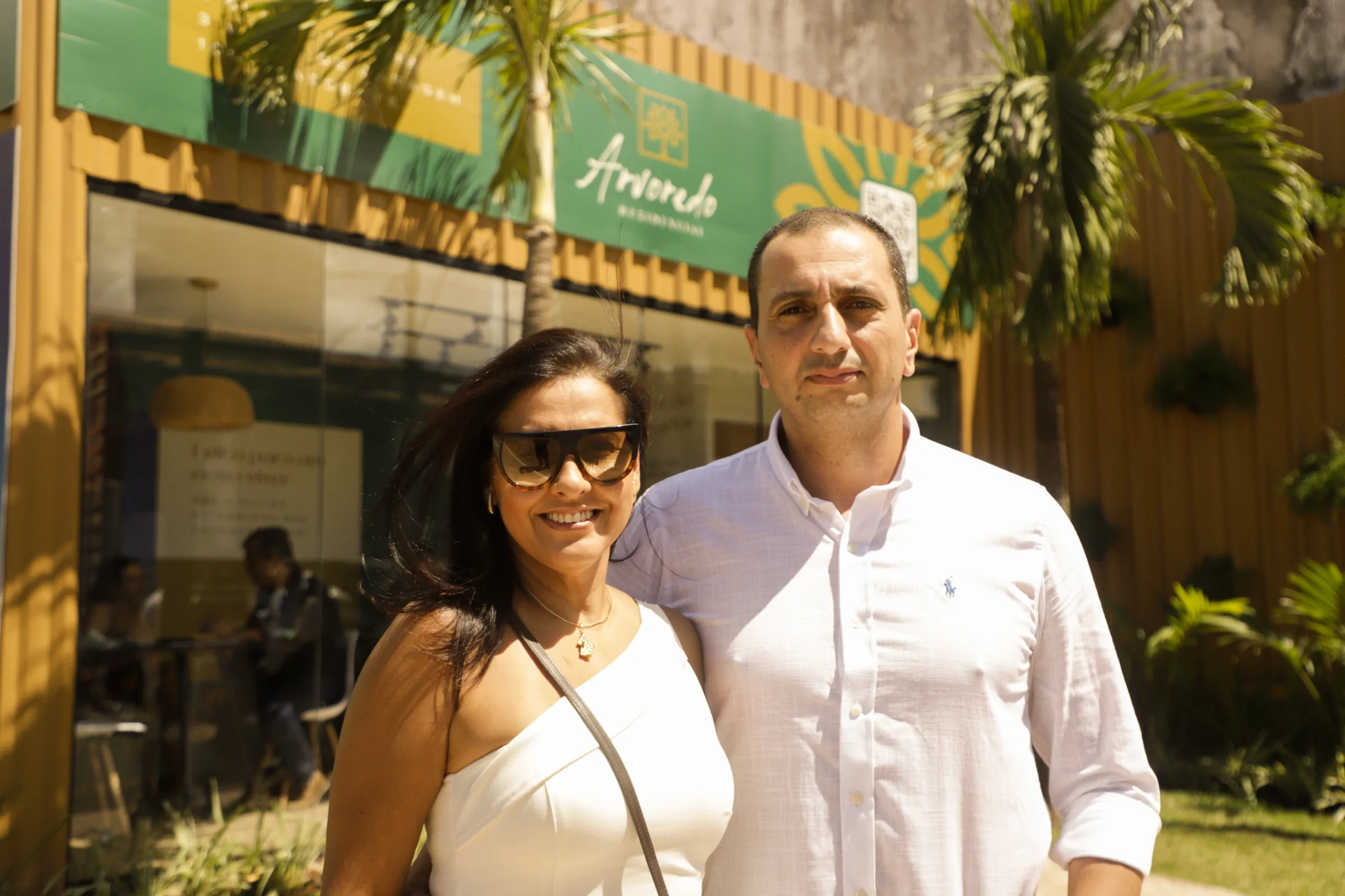 Emília Mascarenhas e Geferson Germano